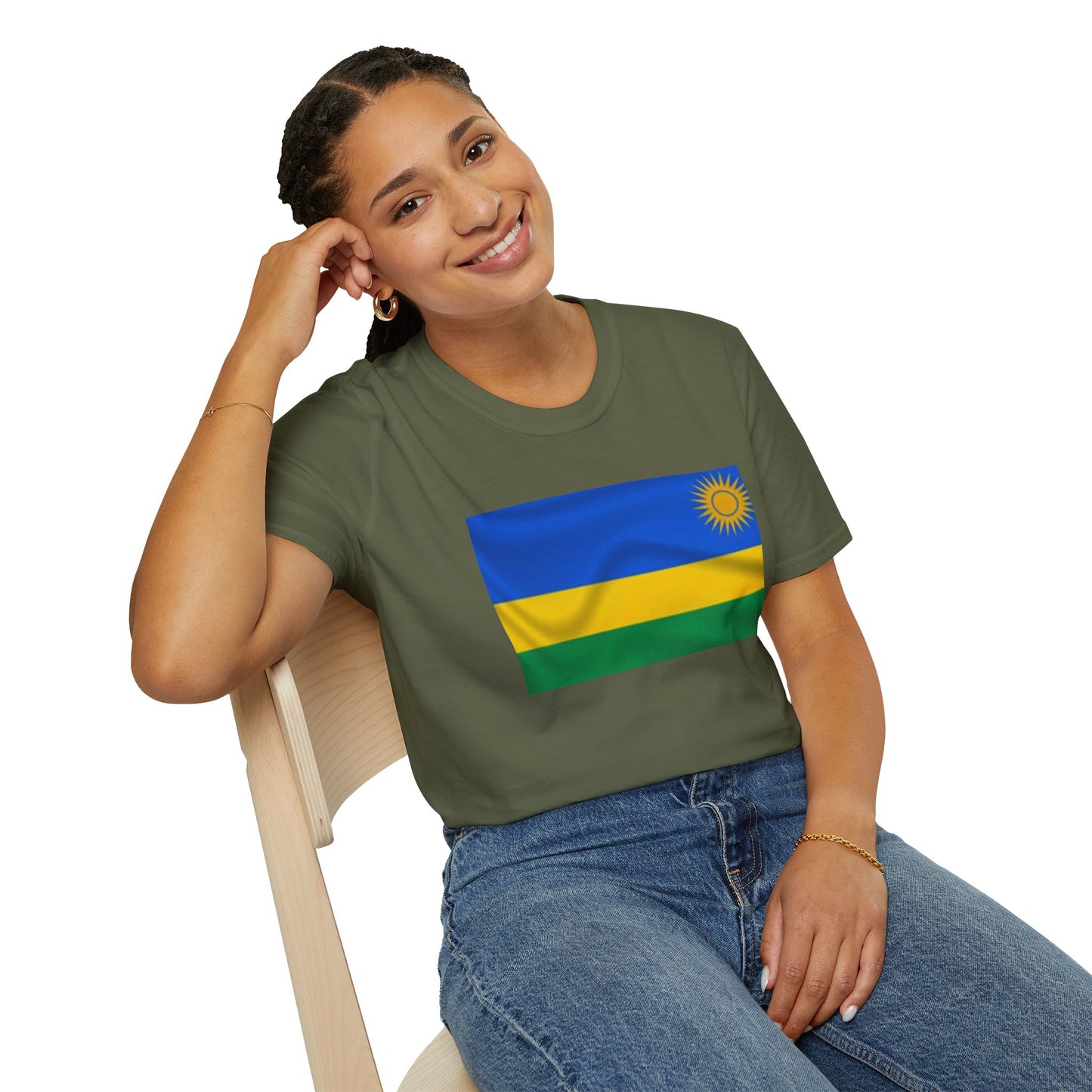 Unisex Softstyle T-Shirt -- Rwanda