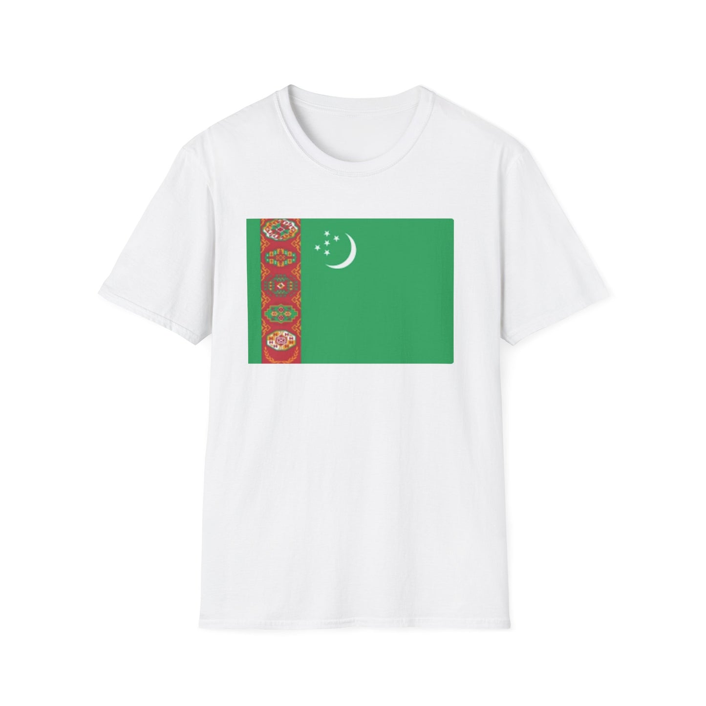 Unisex Softstyle T-Shirt -- Turkmenistan