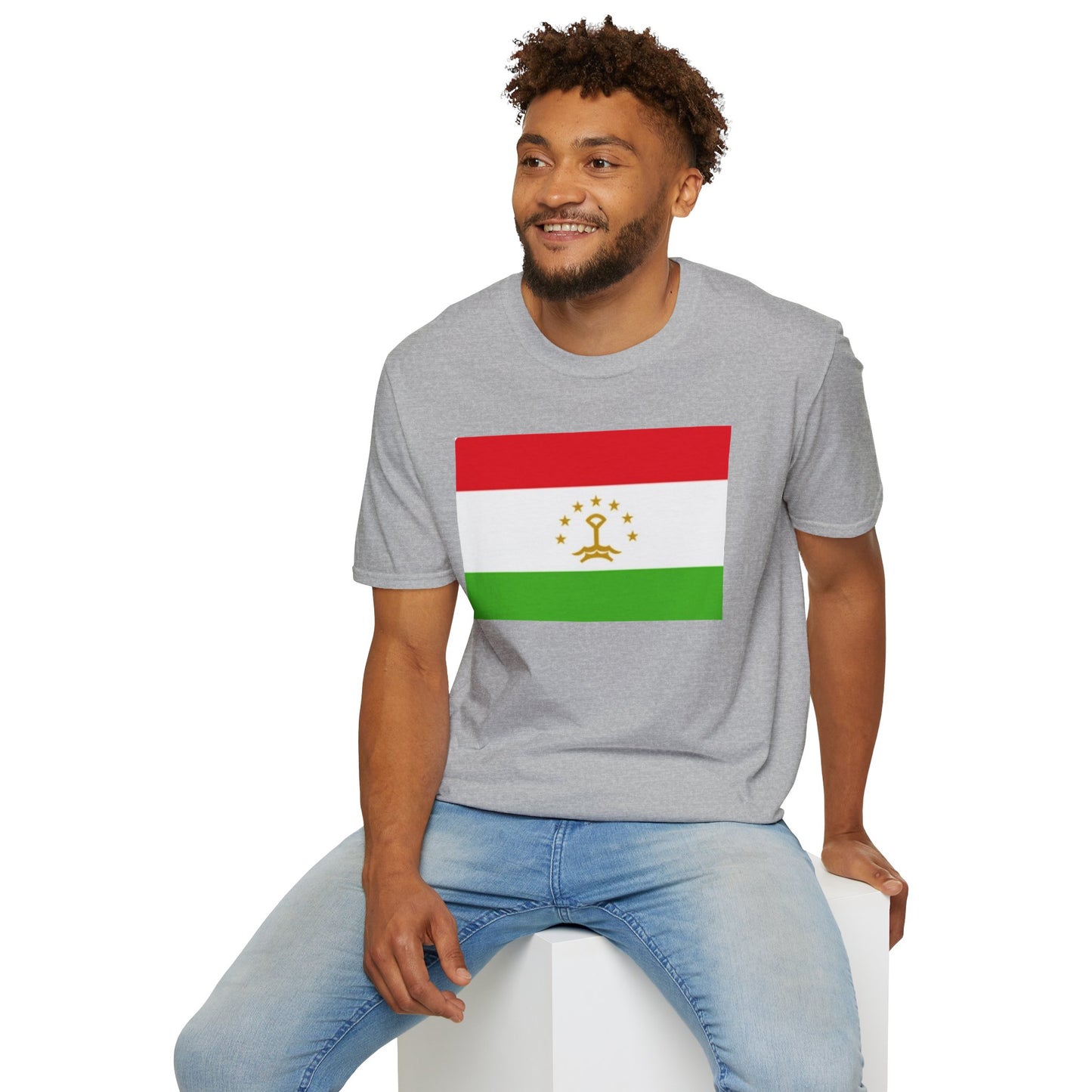 Unisex Softstyle T-Shirt -- Tajikistan