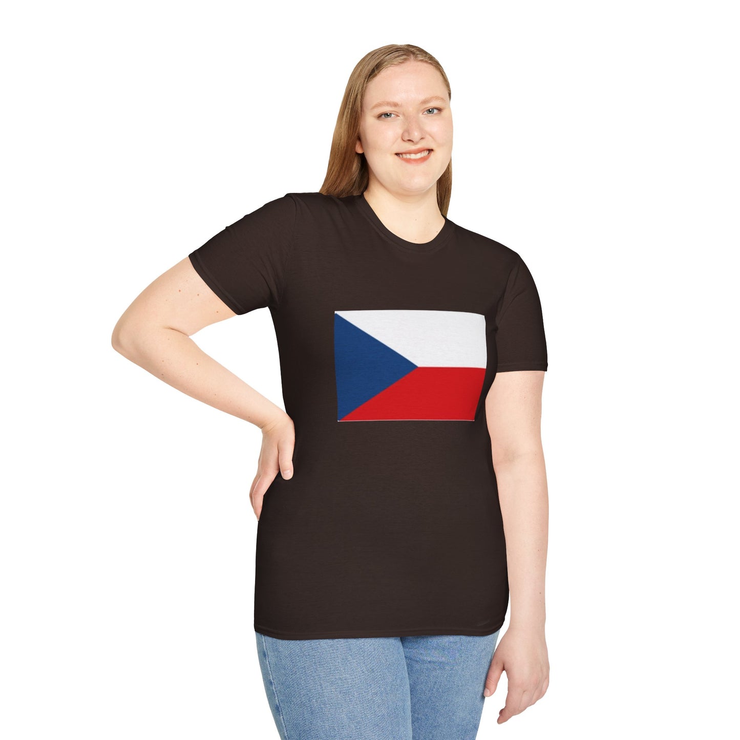 Unisex Softstyle T-Shirt -- Czechia