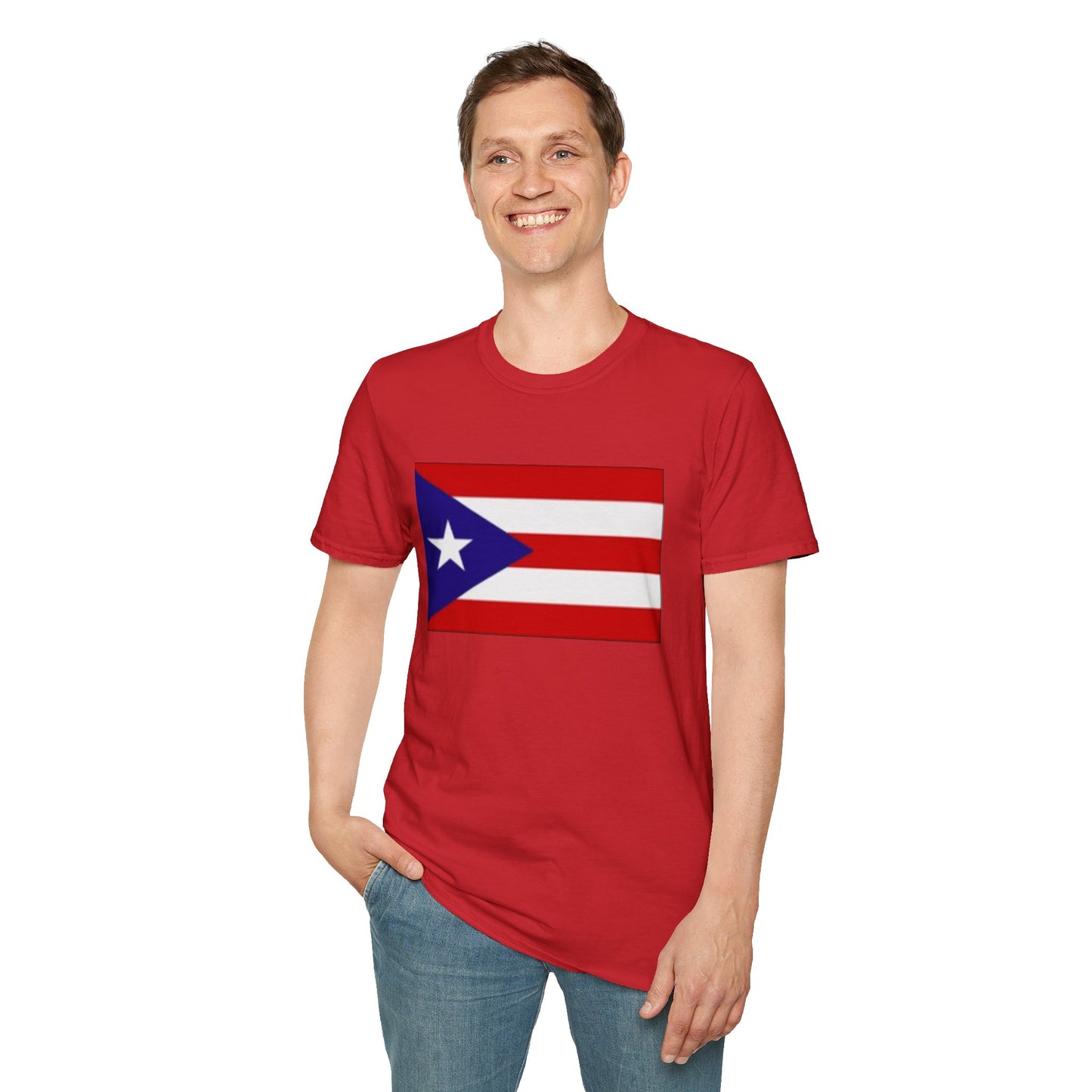 Unisex Softstyle T-Shirt -- Puerto Rico