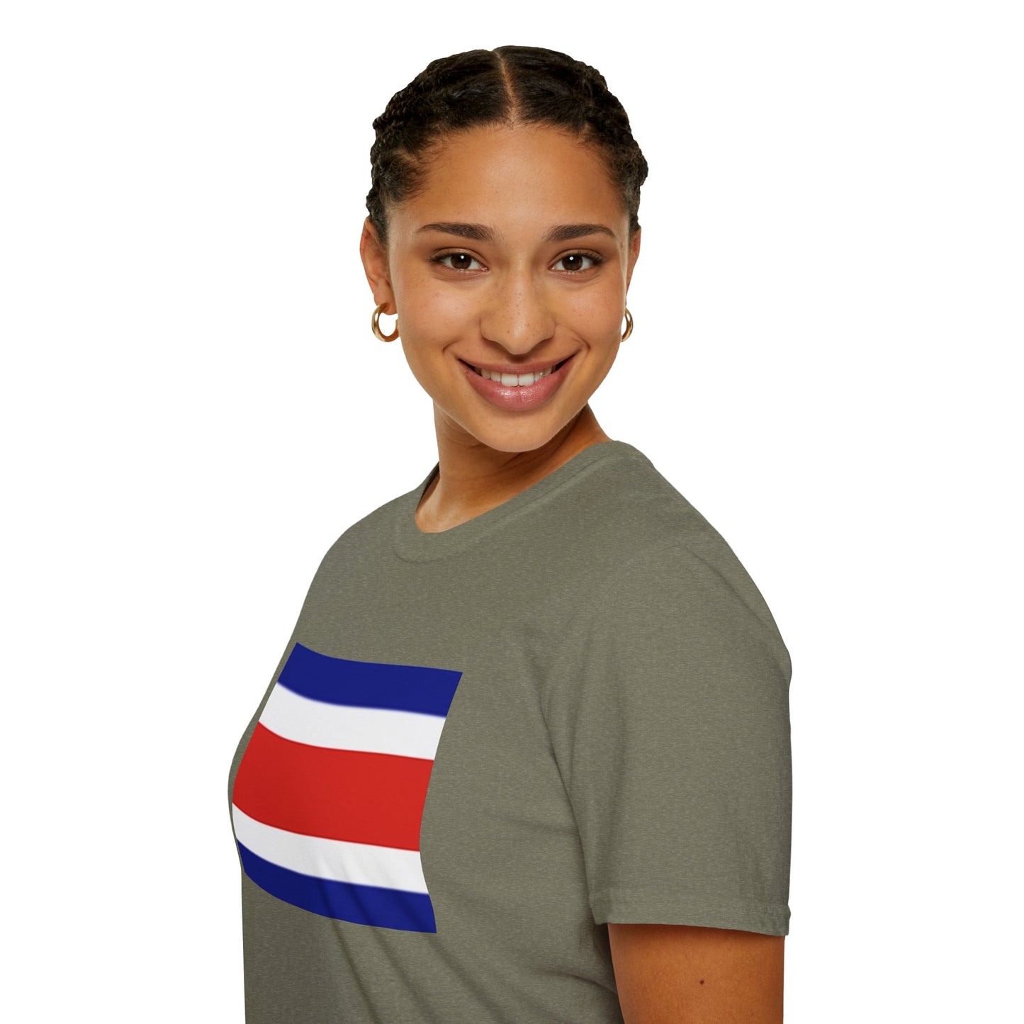 Unisex Softstyle T-Shirt -- Costa Rica