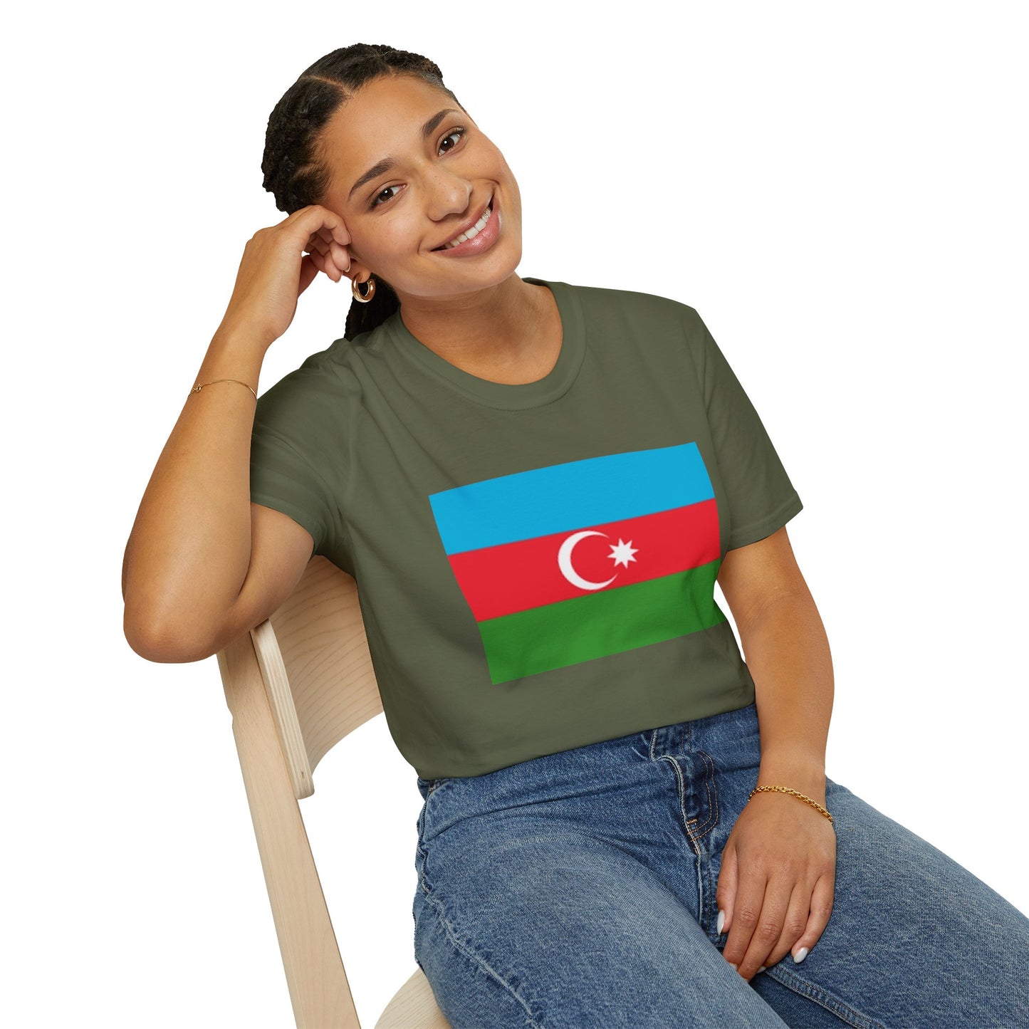 Unisex Softstyle T-Shirt -- Azerbaijan