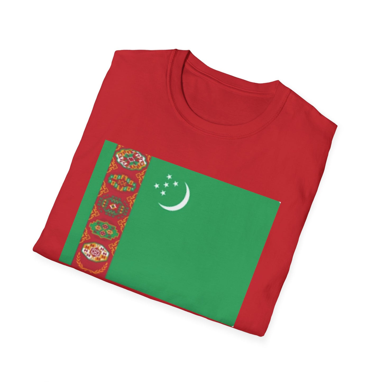 Unisex Softstyle T-Shirt -- Turkmenistan