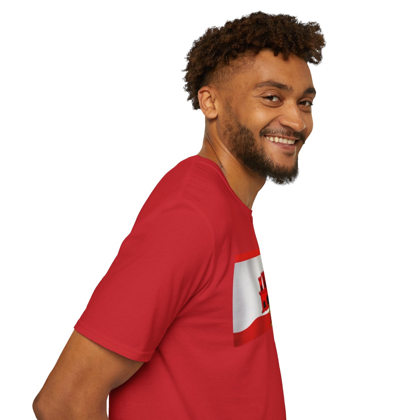 Unisex Softstyle T-Shirt -- Gibraltar