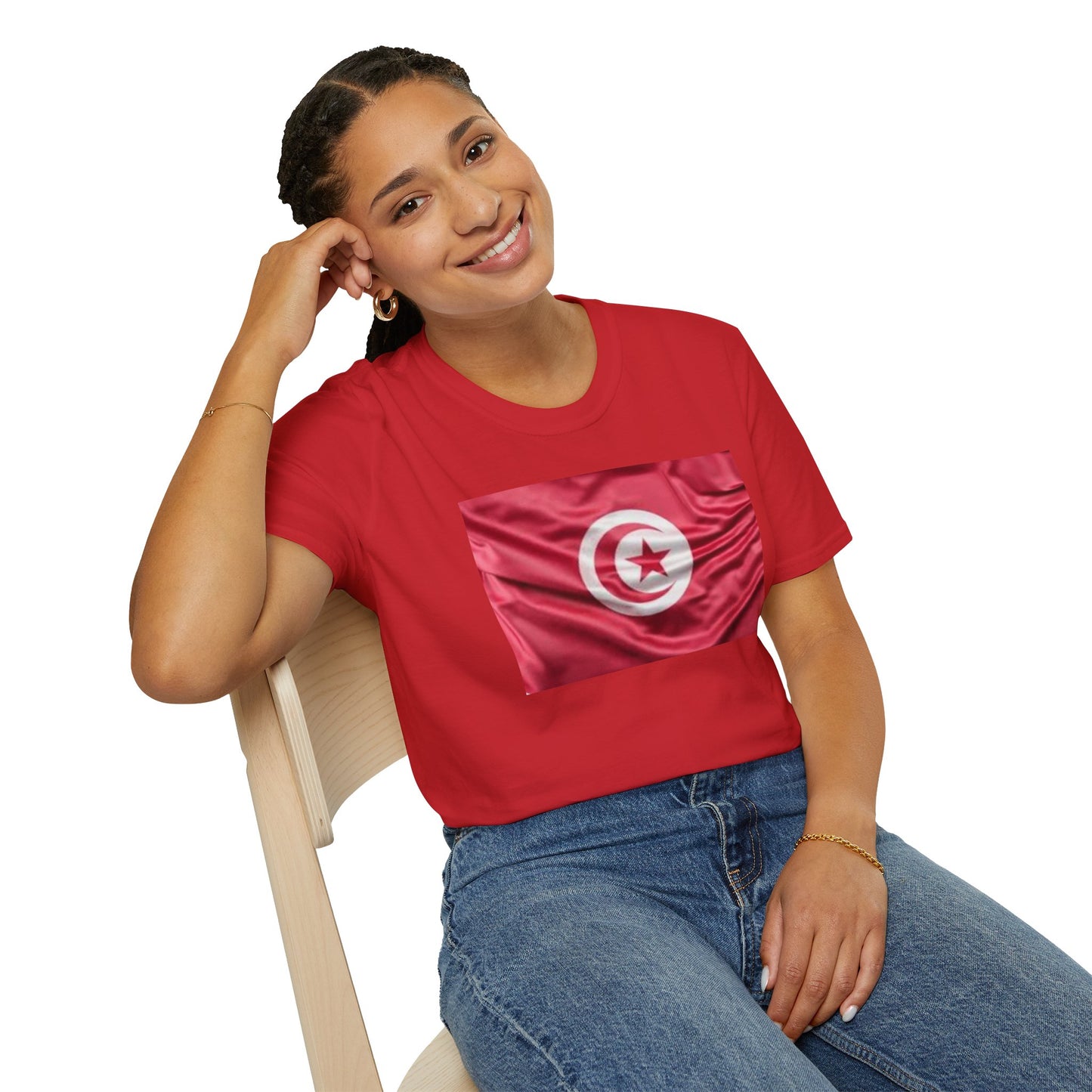 Unisex Softstyle T-Shirt -- Tunisia