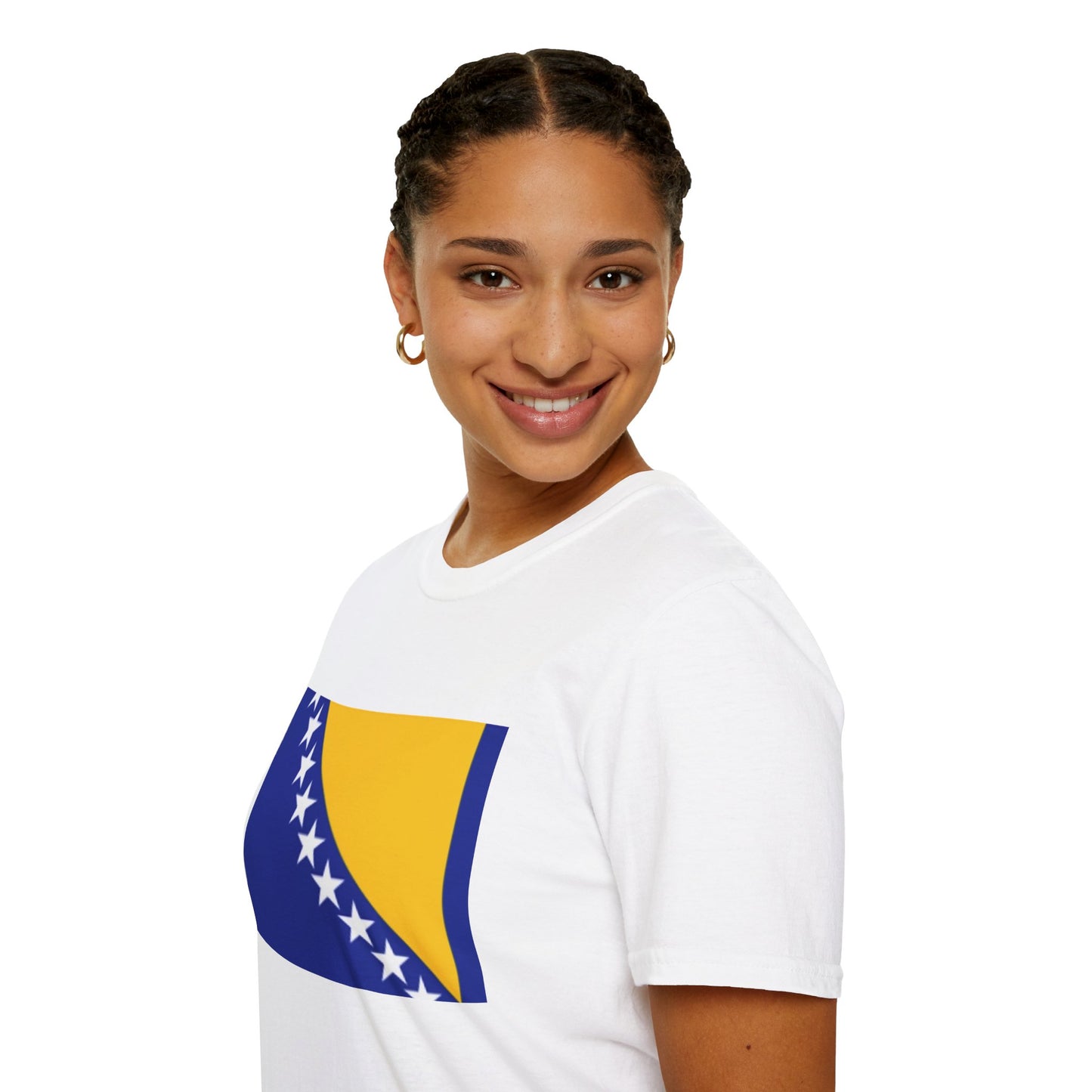 Unisex Softstyle T-Shirt -- Bosnia Herzegovina