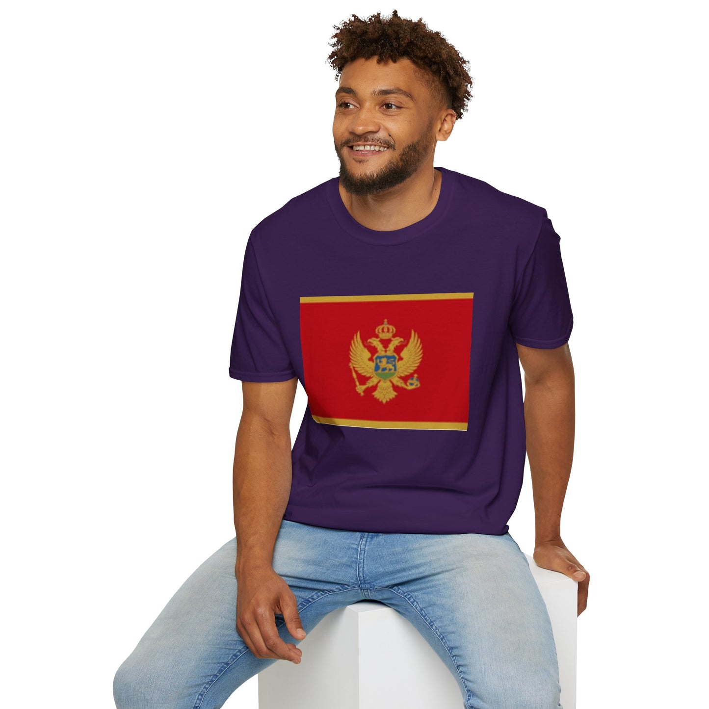 Unisex Softstyle T-Shirt -- Montenegro