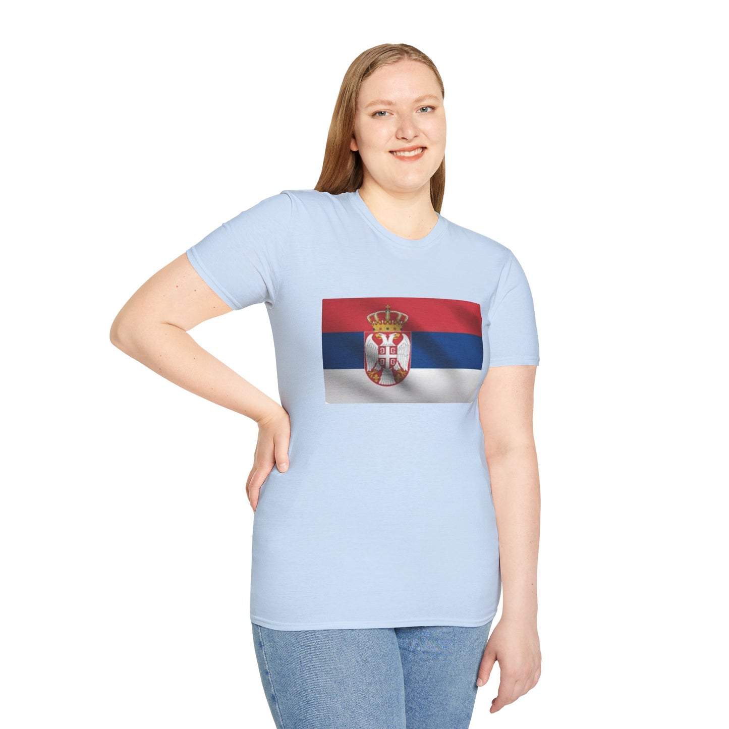 Unisex Softstyle T-Shirt -- Serbia