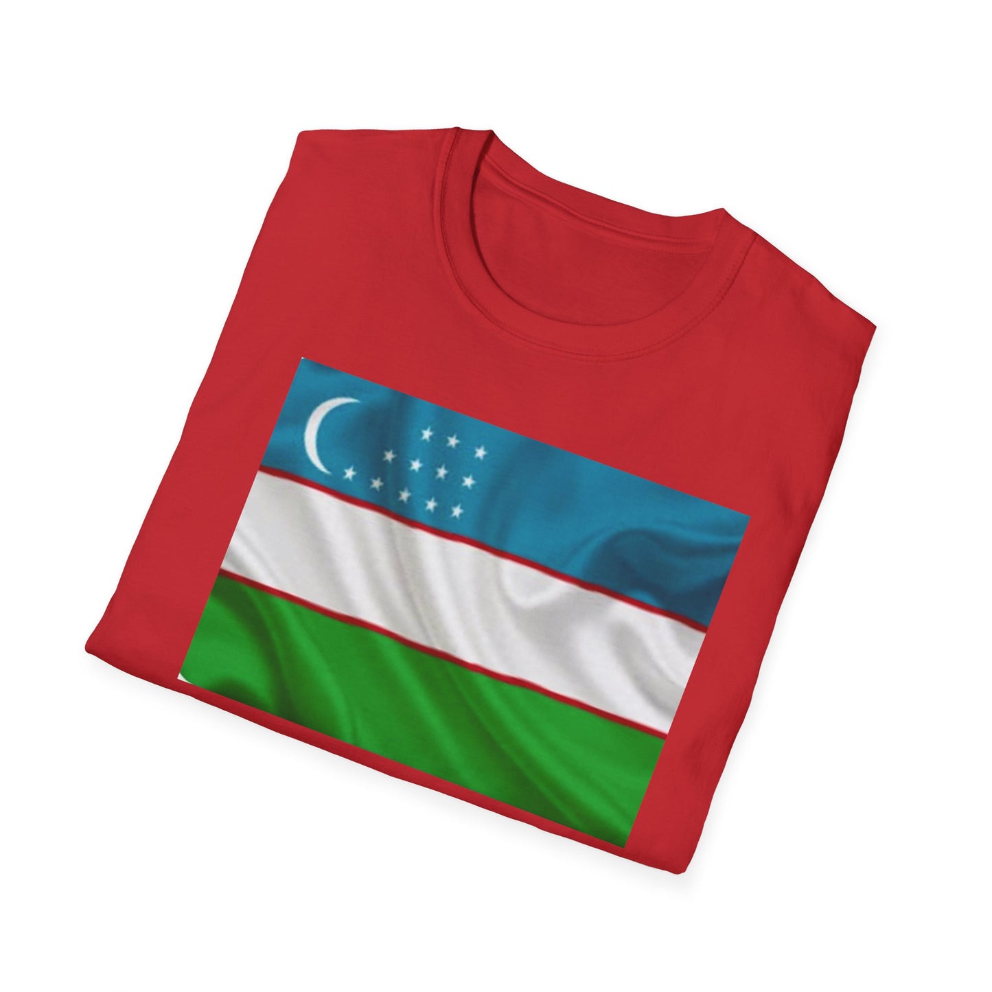 Unisex Softstyle T-Shirt -- Uzbekistan