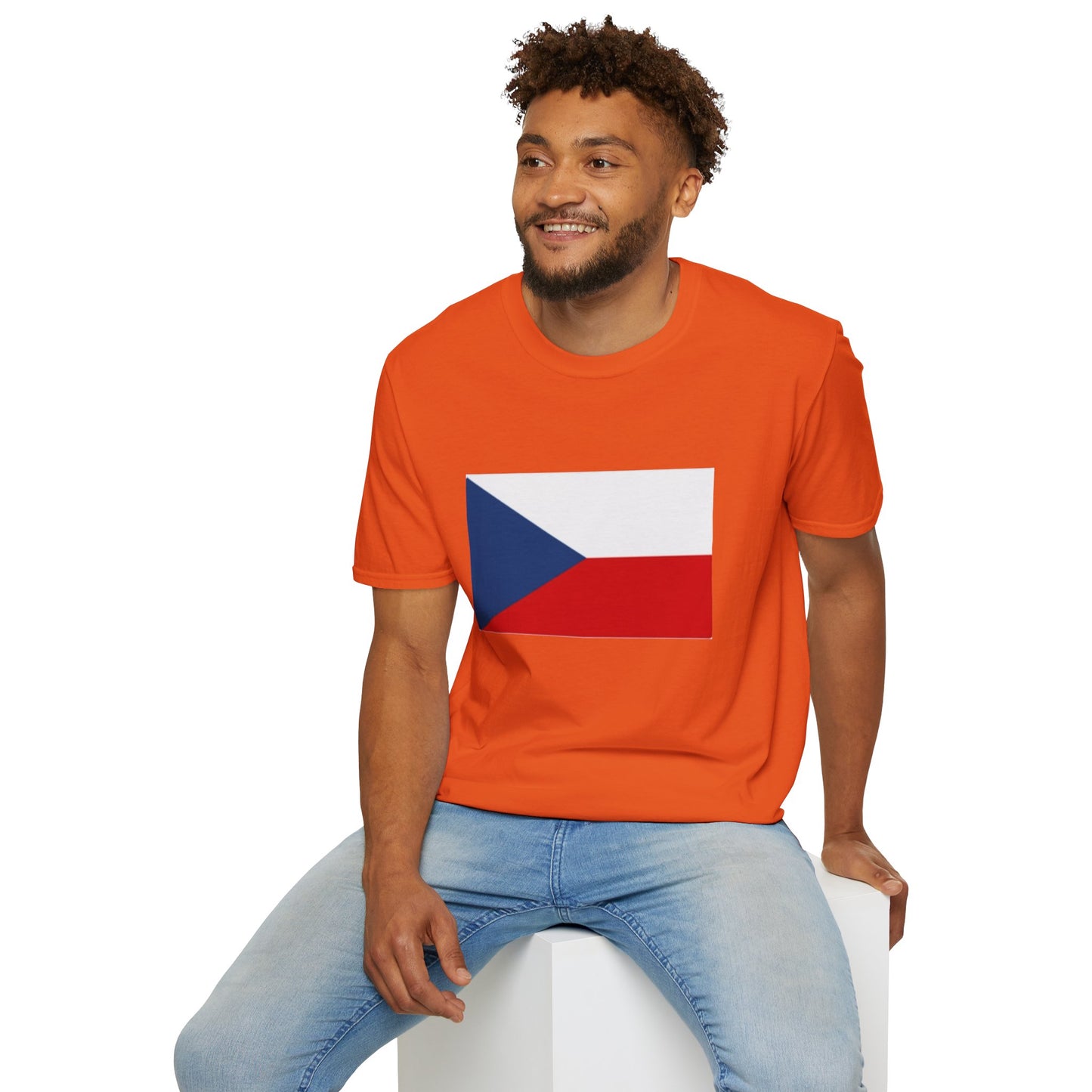 Unisex Softstyle T-Shirt -- Czechia