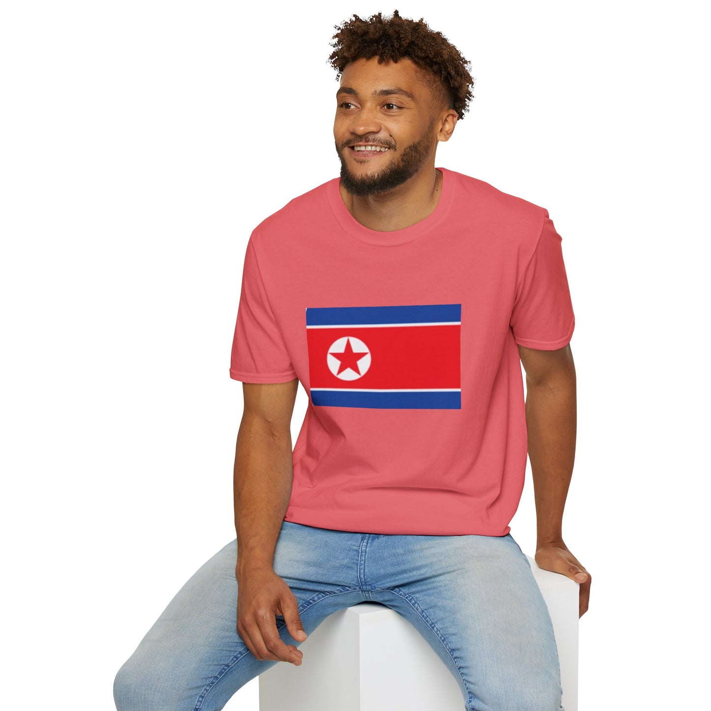 Unisex Softstyle T-Shirt -- North Korea