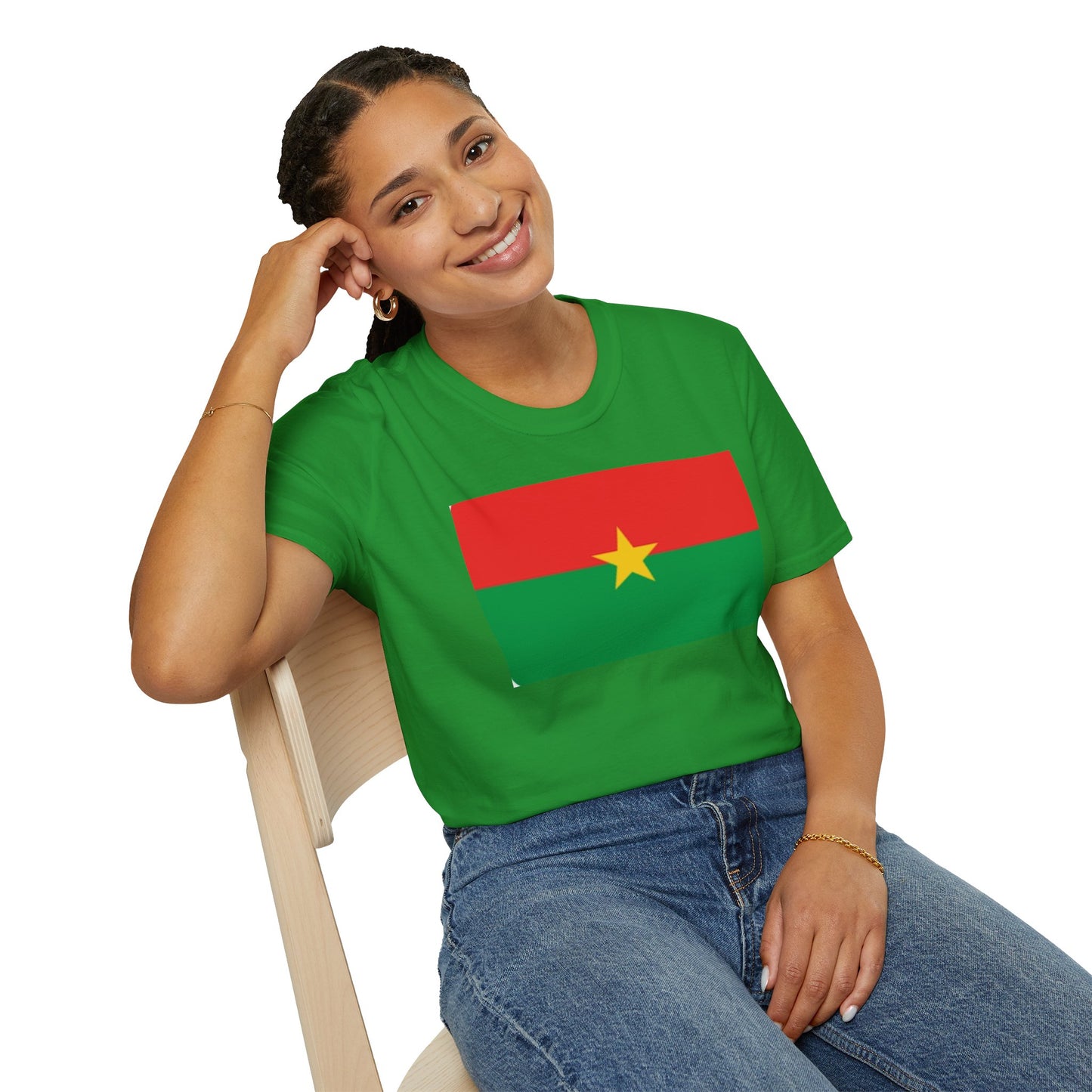 Unisex Softstyle T-Shirt -- Burkina Faso