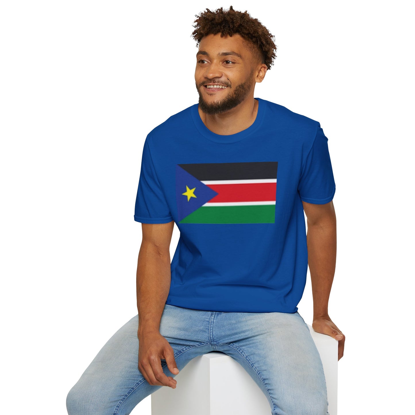 Unisex Softstyle T-Shirt -- South Sudan