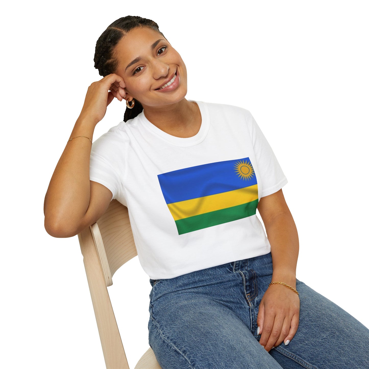 Unisex Softstyle T-Shirt -- Rwanda