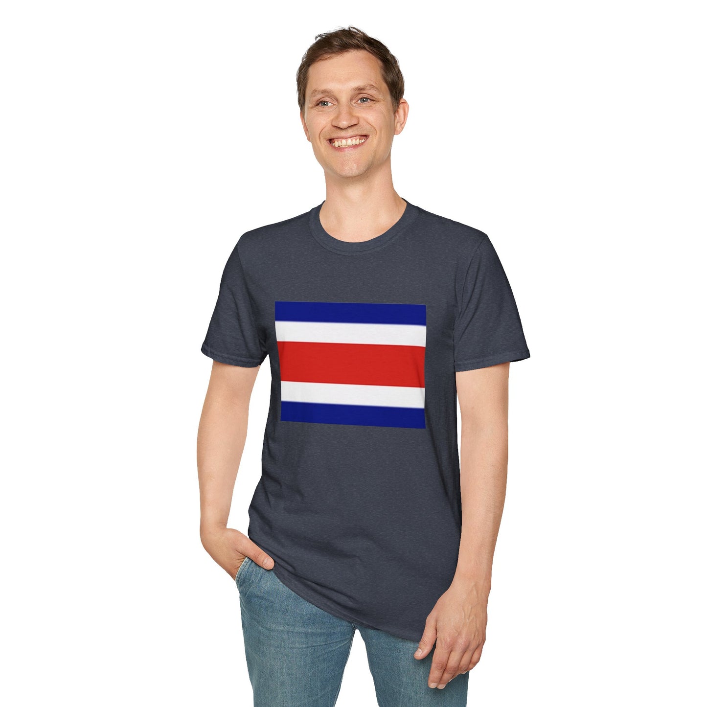 Unisex Softstyle T-Shirt -- Costa Rica