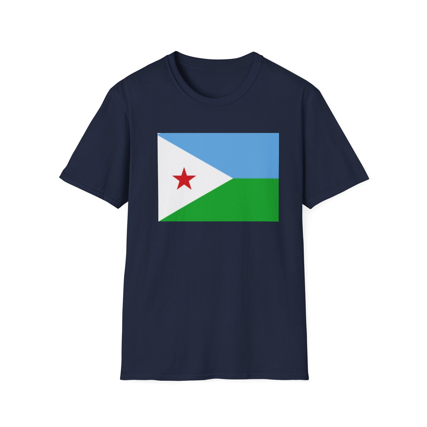 Unisex Softstyle T-Shirt -- Djibouti