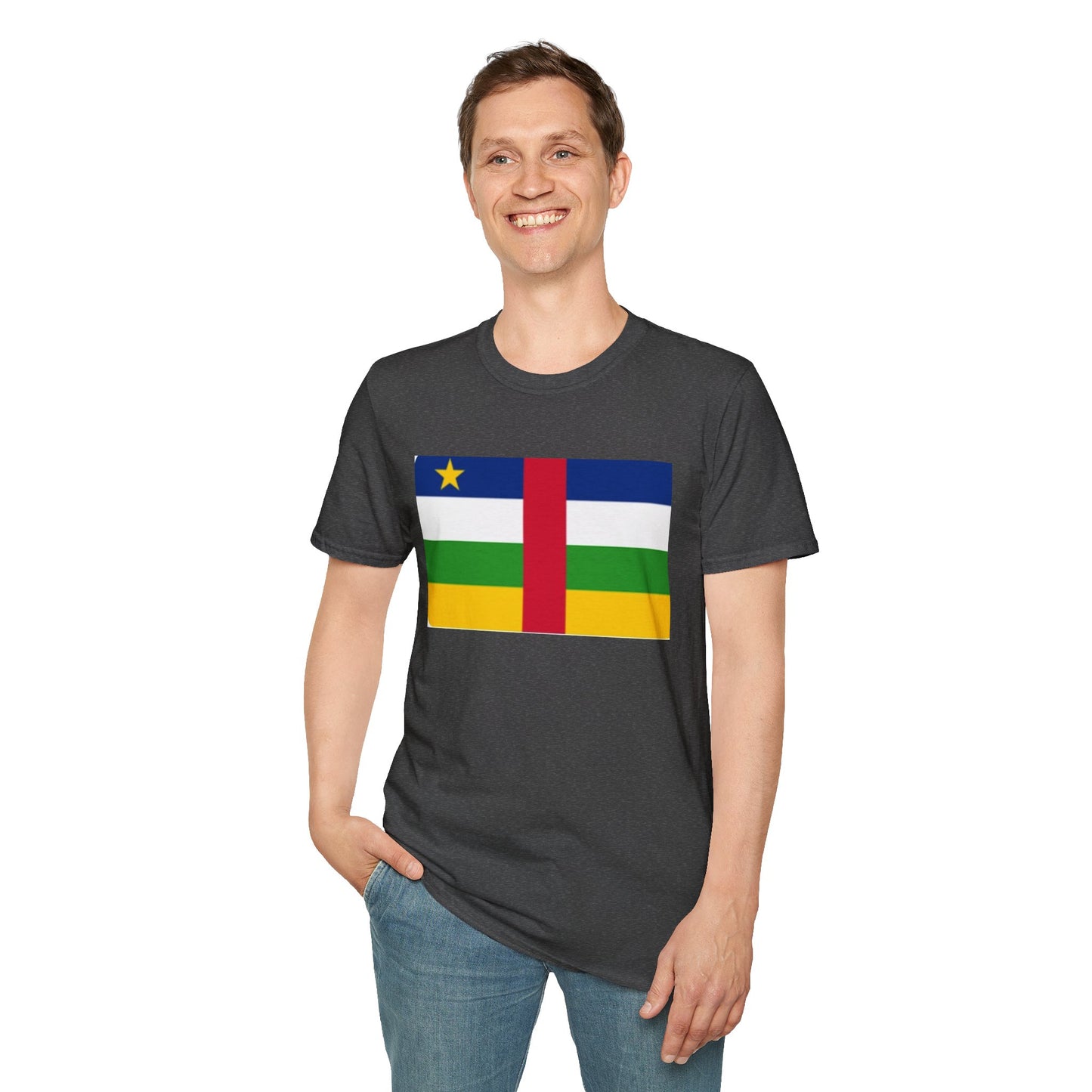 Unisex Softstyle T-Shirt - Central African Republic