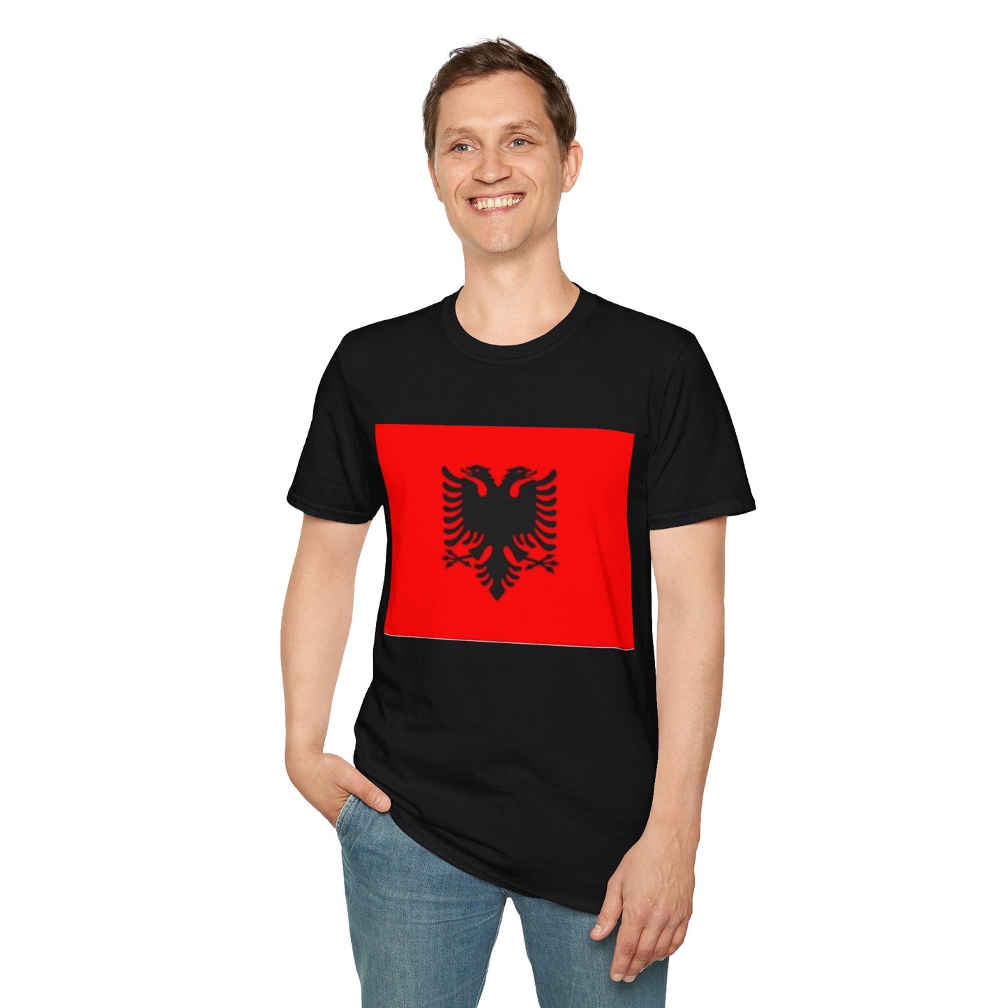 Unisex Softstyle T-Shirt -- Albania