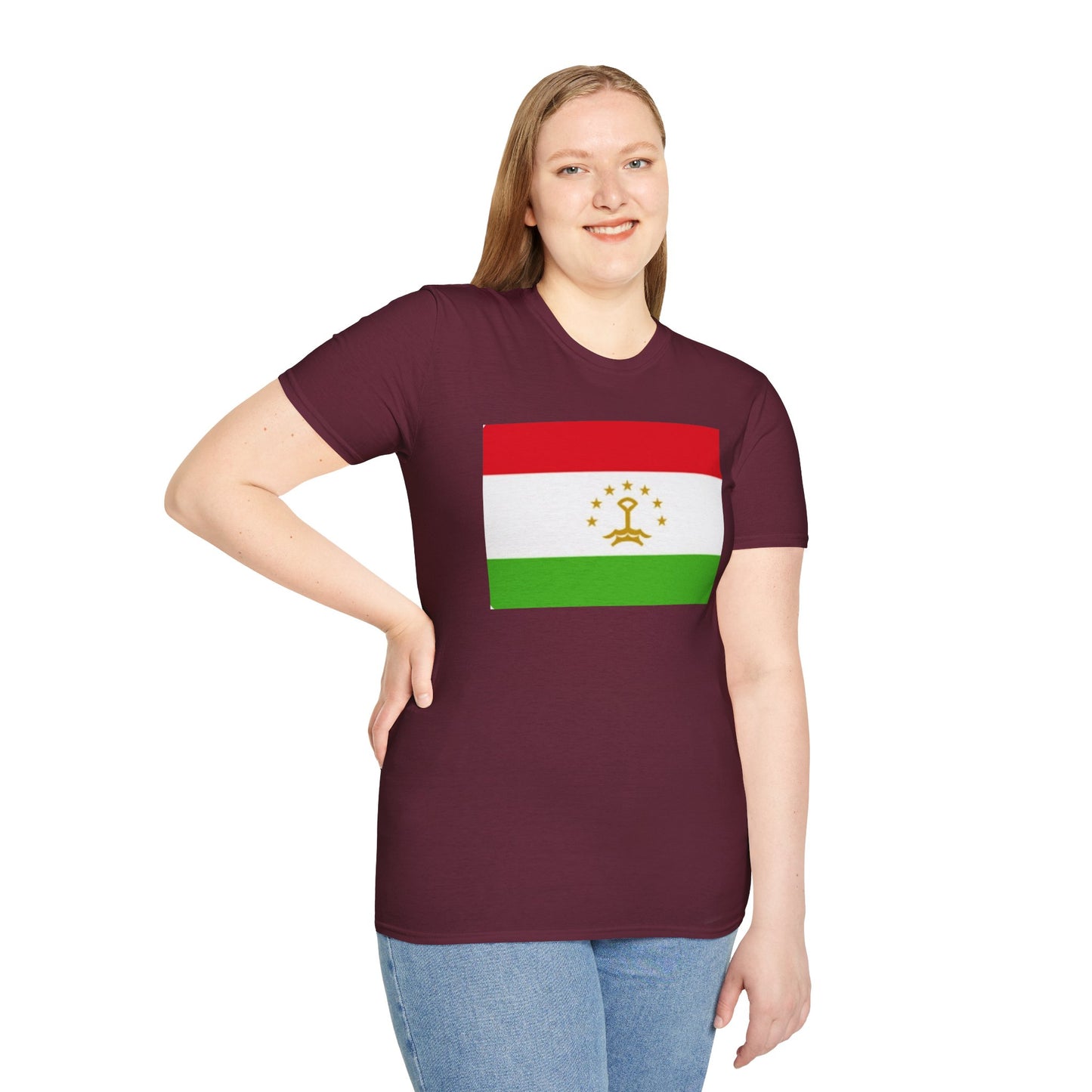 Unisex Softstyle T-Shirt -- Tajikistan