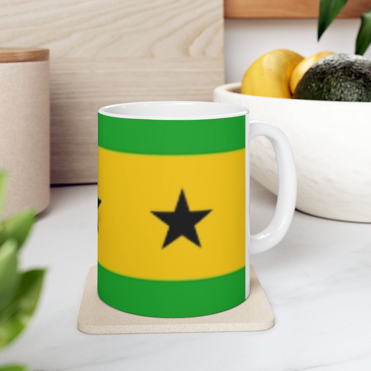 Ceramic Mug 11oz -- Sao Tome and Principe