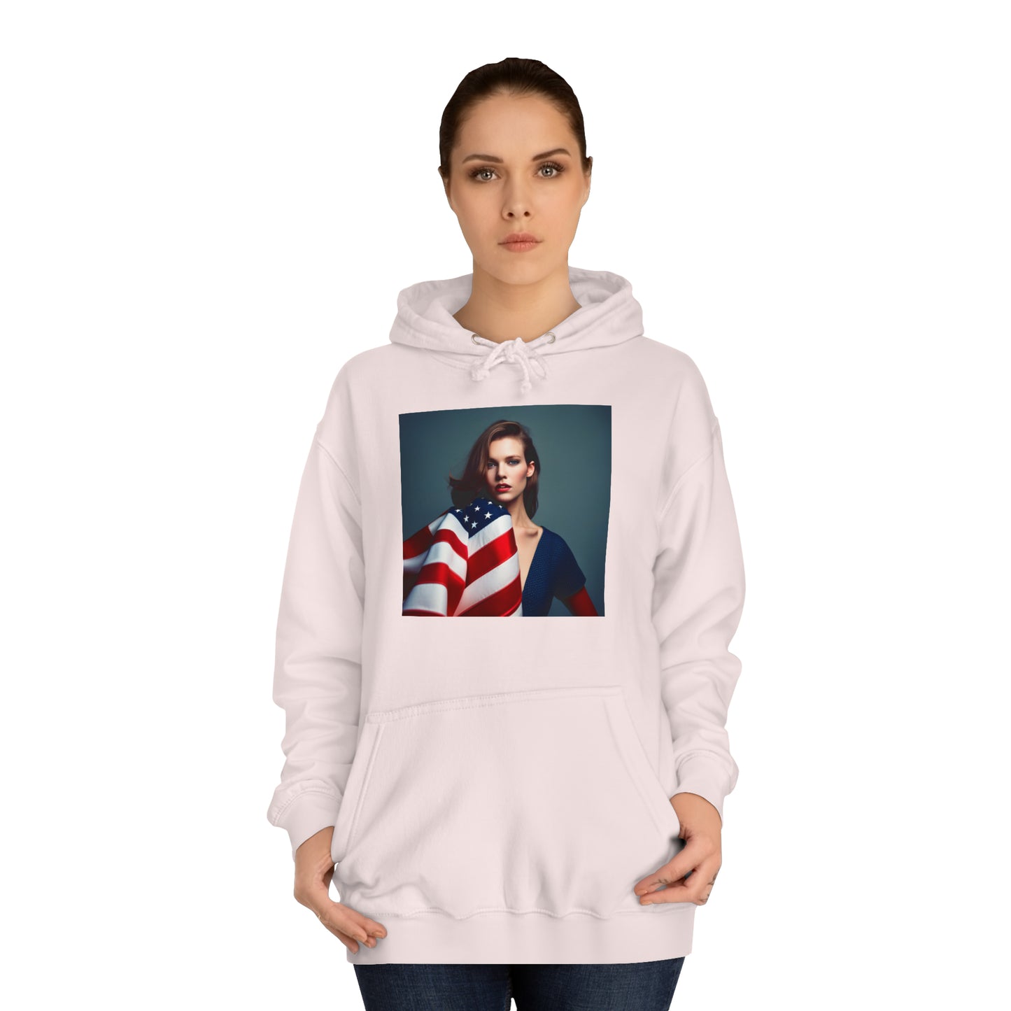 Unisex College Hoodie USA