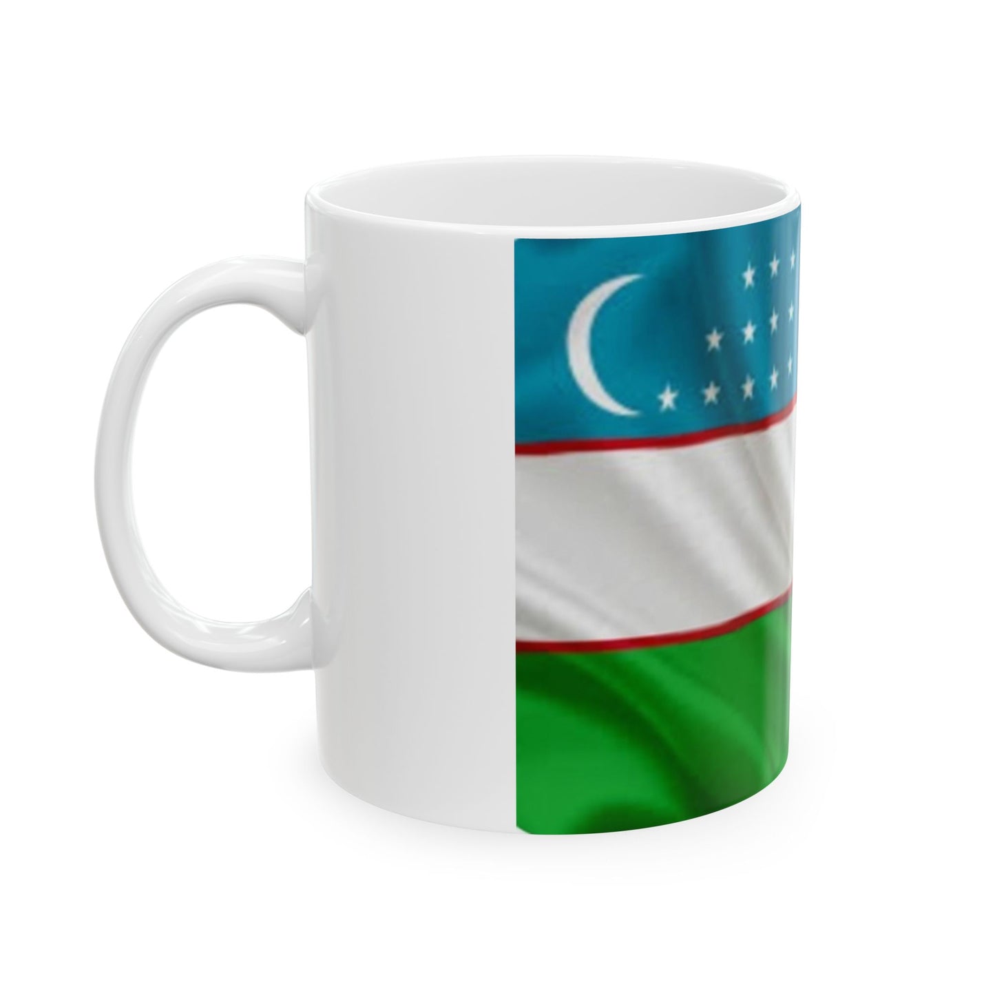 Ceramic Mug, 11oz -- Uzbekistan