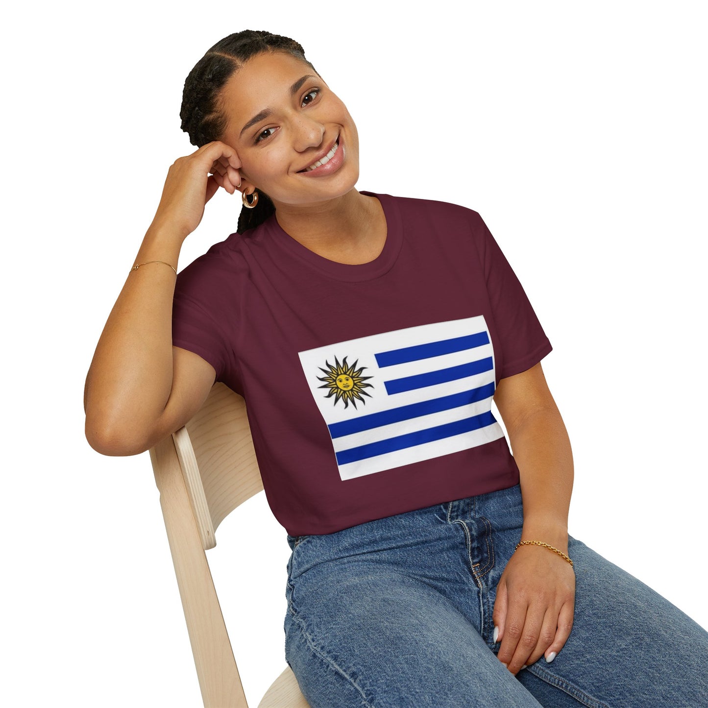 Unisex Softstyle T-Shirt -- Uruguay