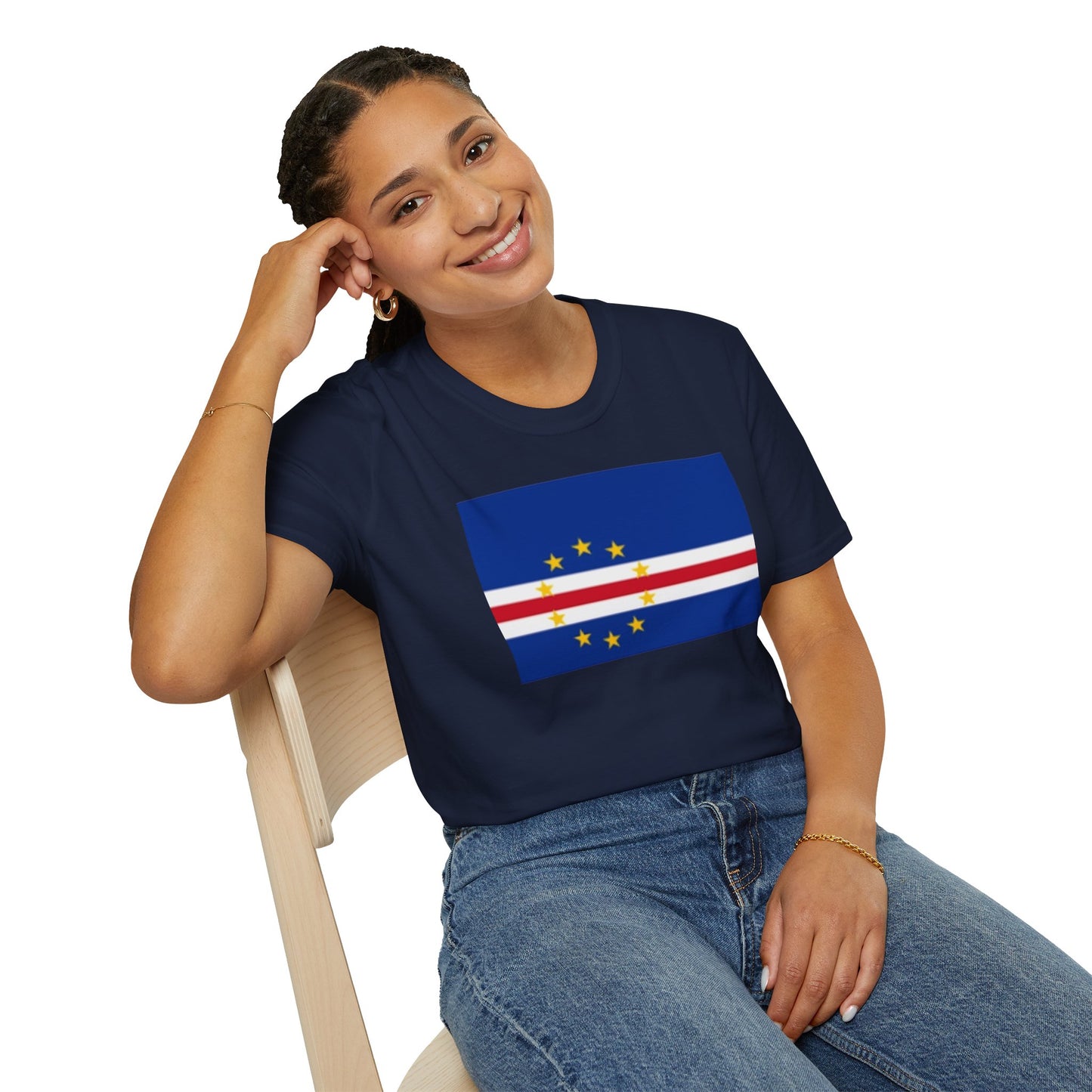 Unisex Softstyle T-Shirt -- Cabo Verde