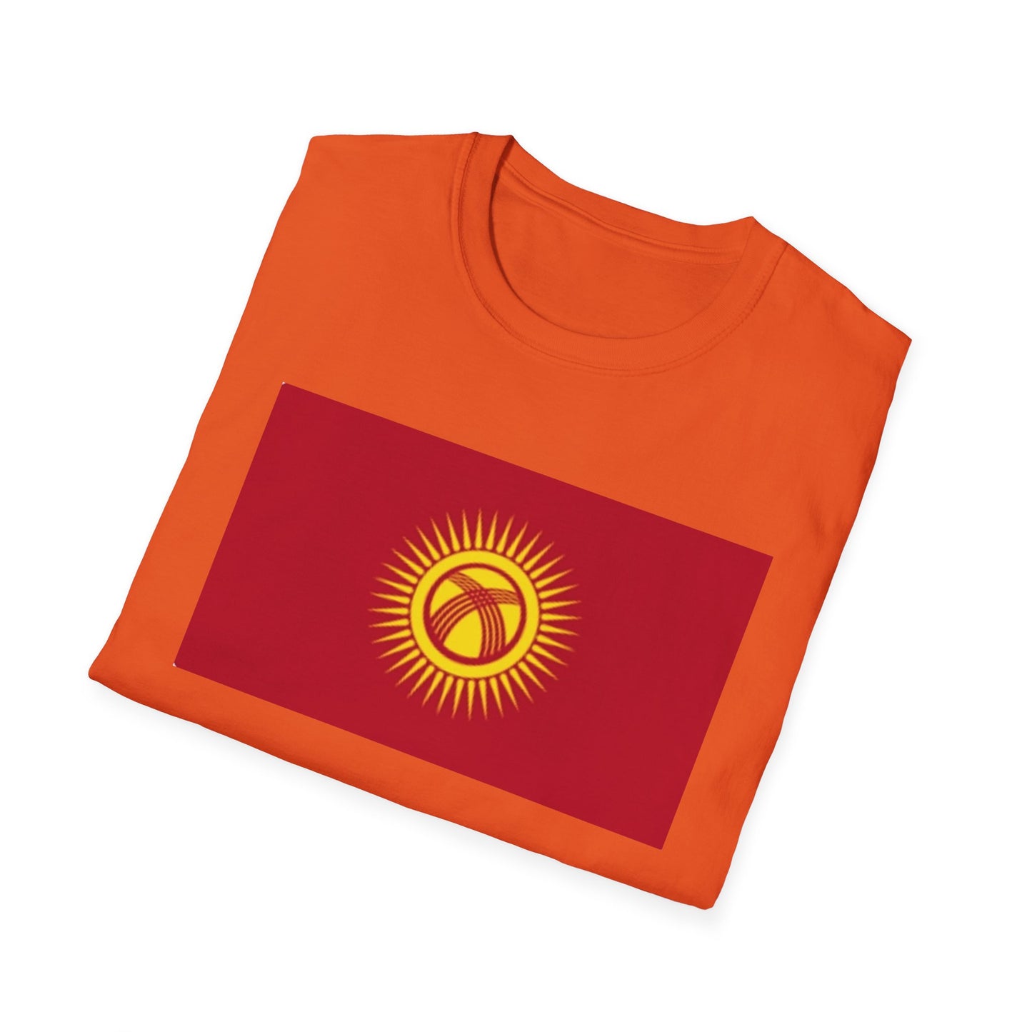 Unisex Softstyle T-Shirt -- Kyrgyzstan