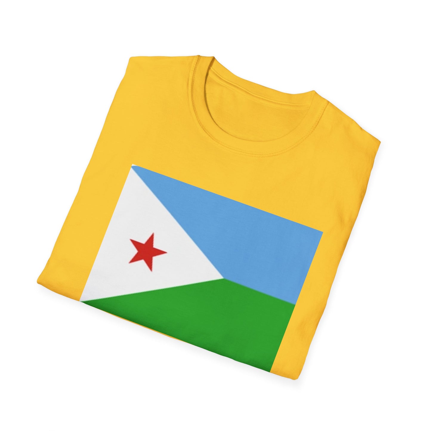Unisex Softstyle T-Shirt -- Djibouti