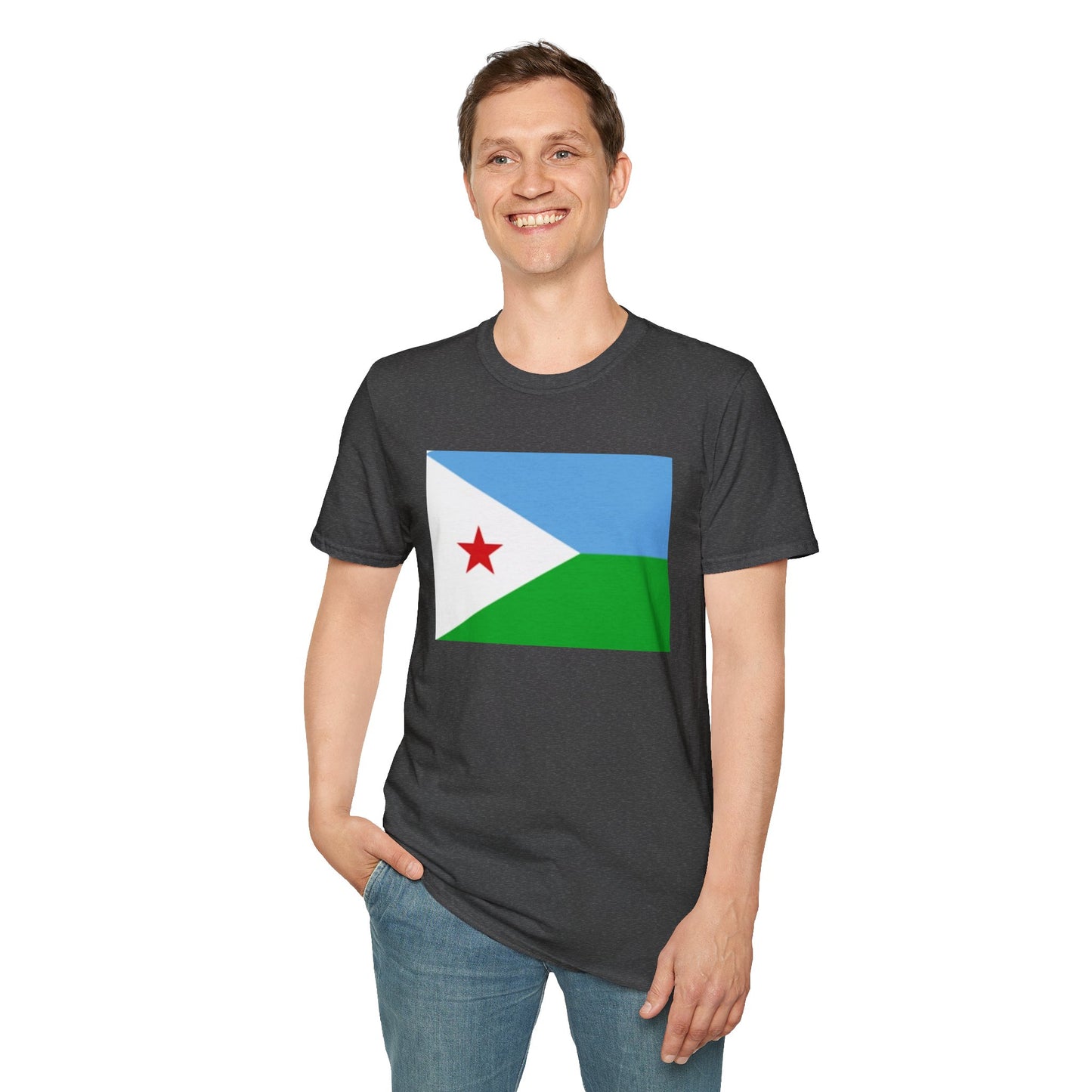 Unisex Softstyle T-Shirt -- Djibouti