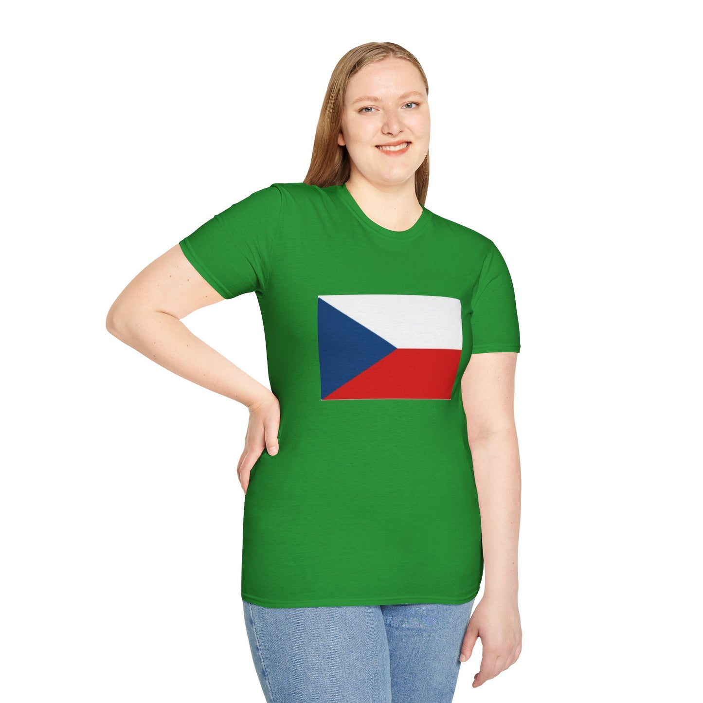 Unisex Softstyle T-Shirt -- Czechia