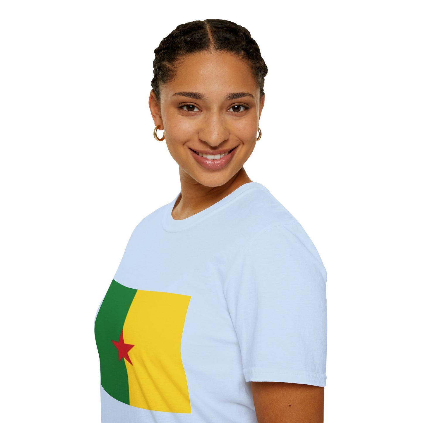 Unisex Softstyle T-Shirt -- French Guiana