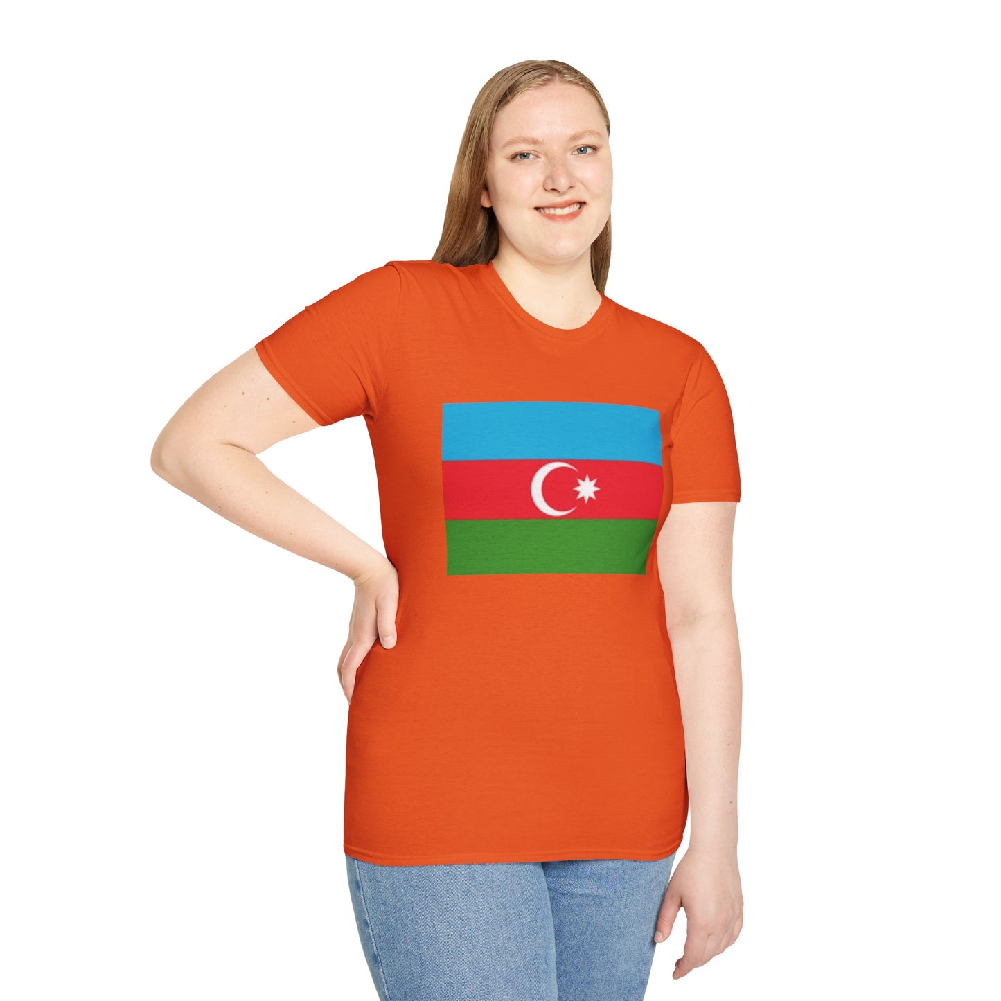 Unisex Softstyle T-Shirt -- Azerbaijan