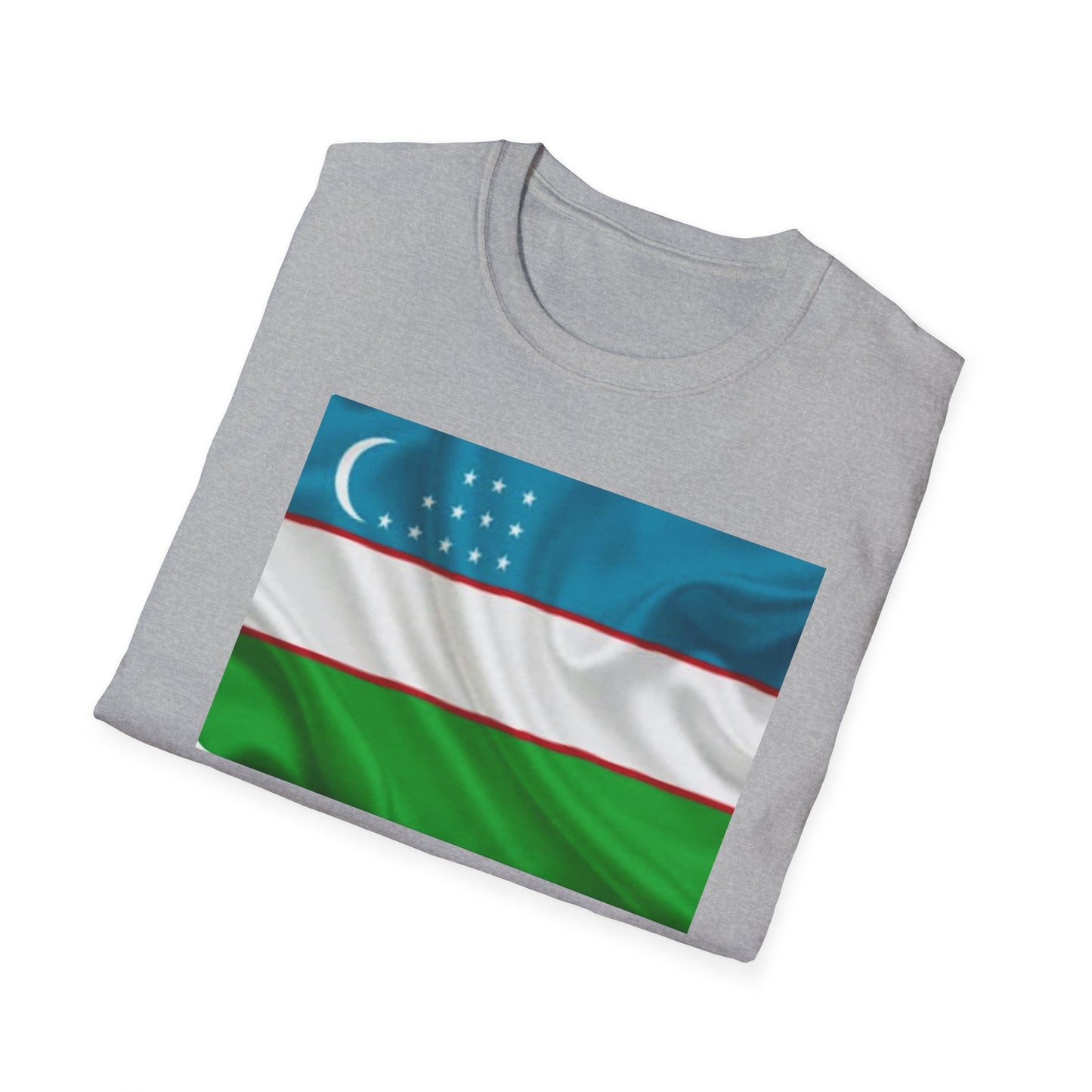 Unisex Softstyle T-Shirt -- Uzbekistan