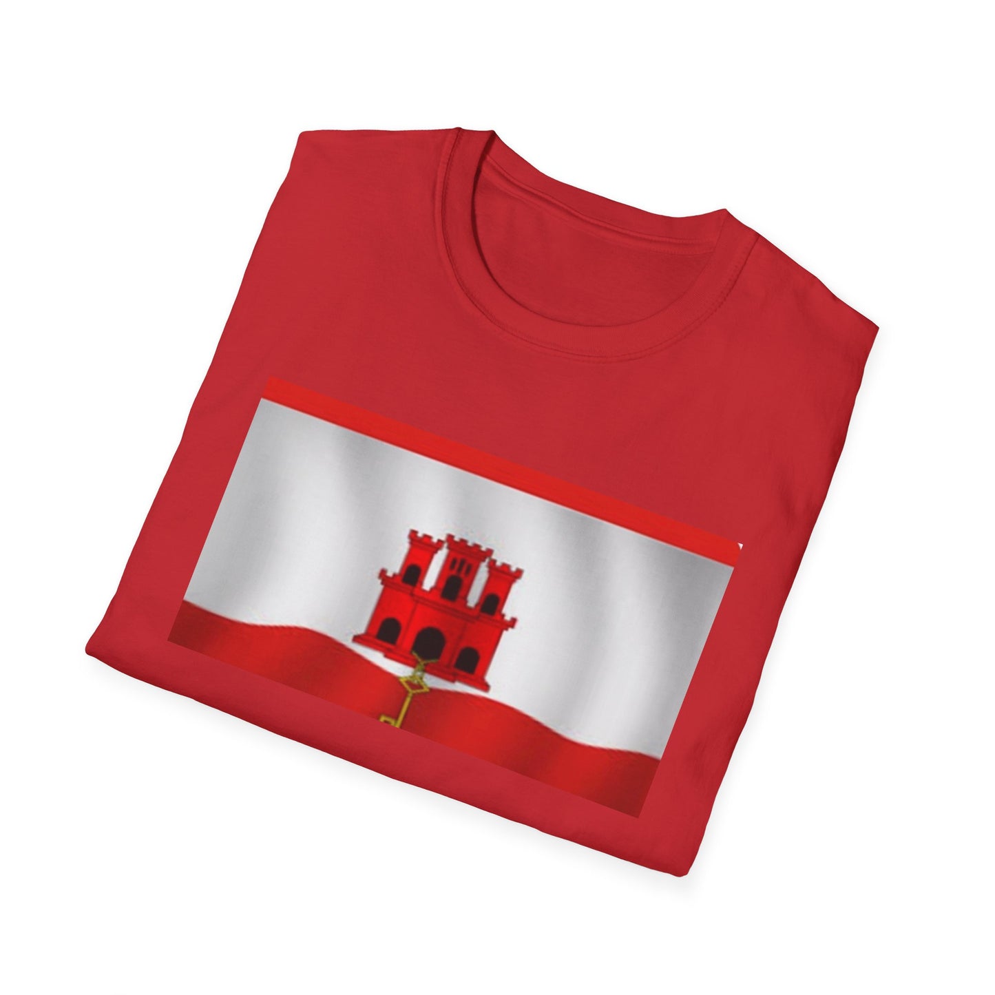 Unisex Softstyle T-Shirt -- Gibraltar