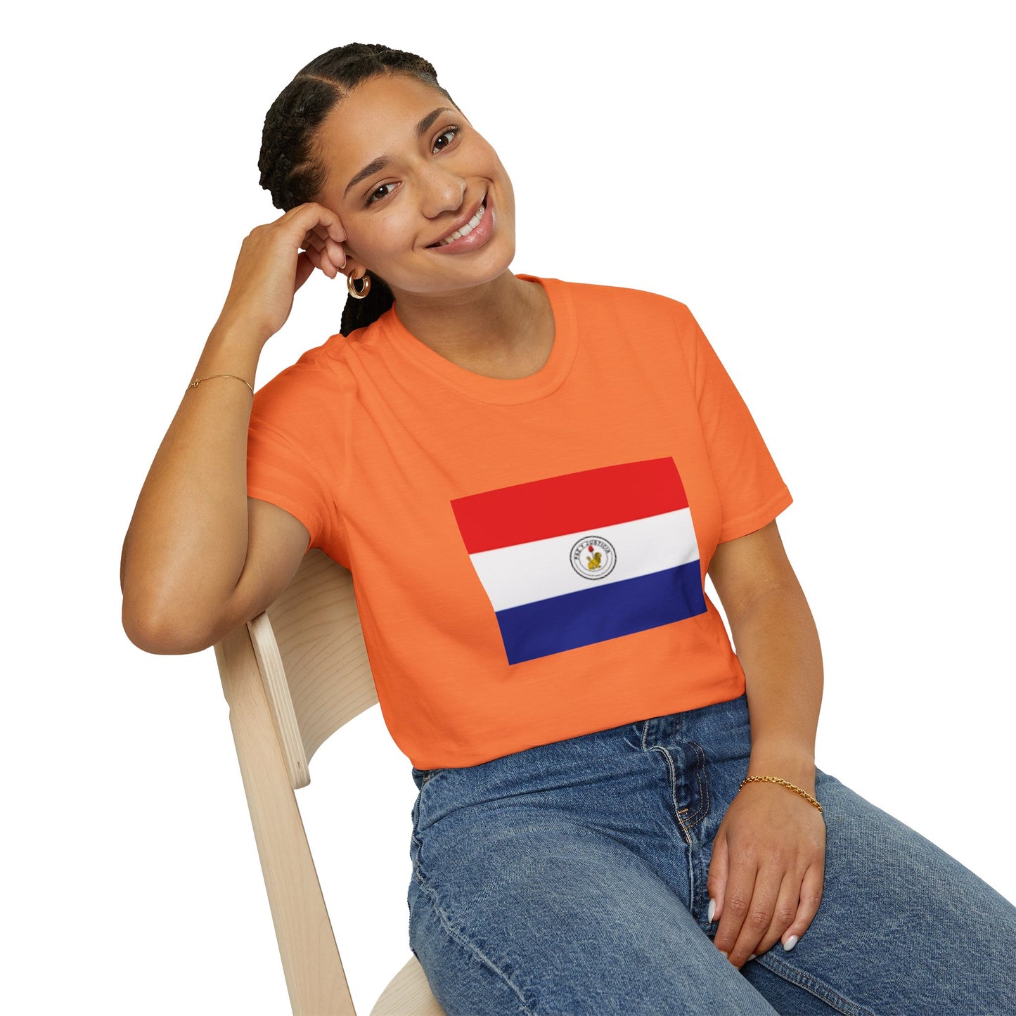 Unisex Softstyle T-Shirt -- Paraguay