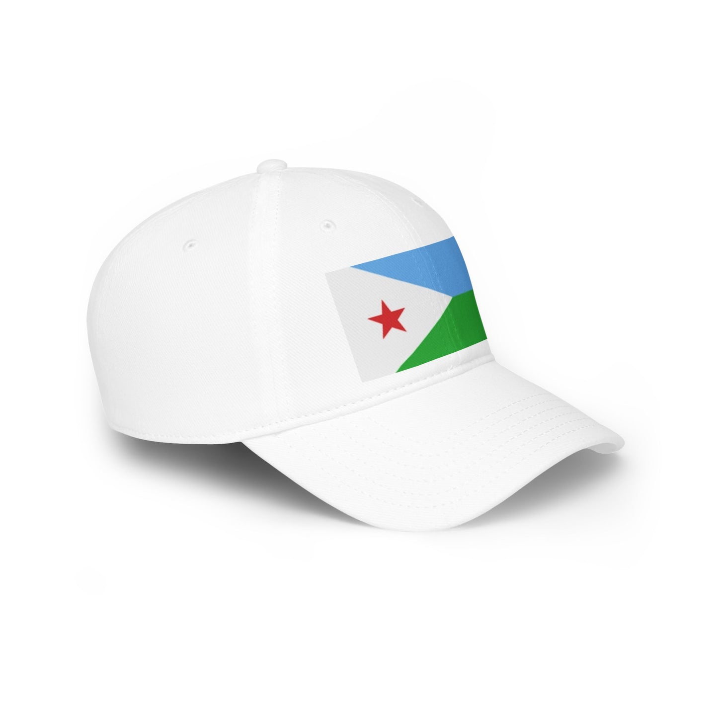 Low Profile Baseball Cap -- Djibouti