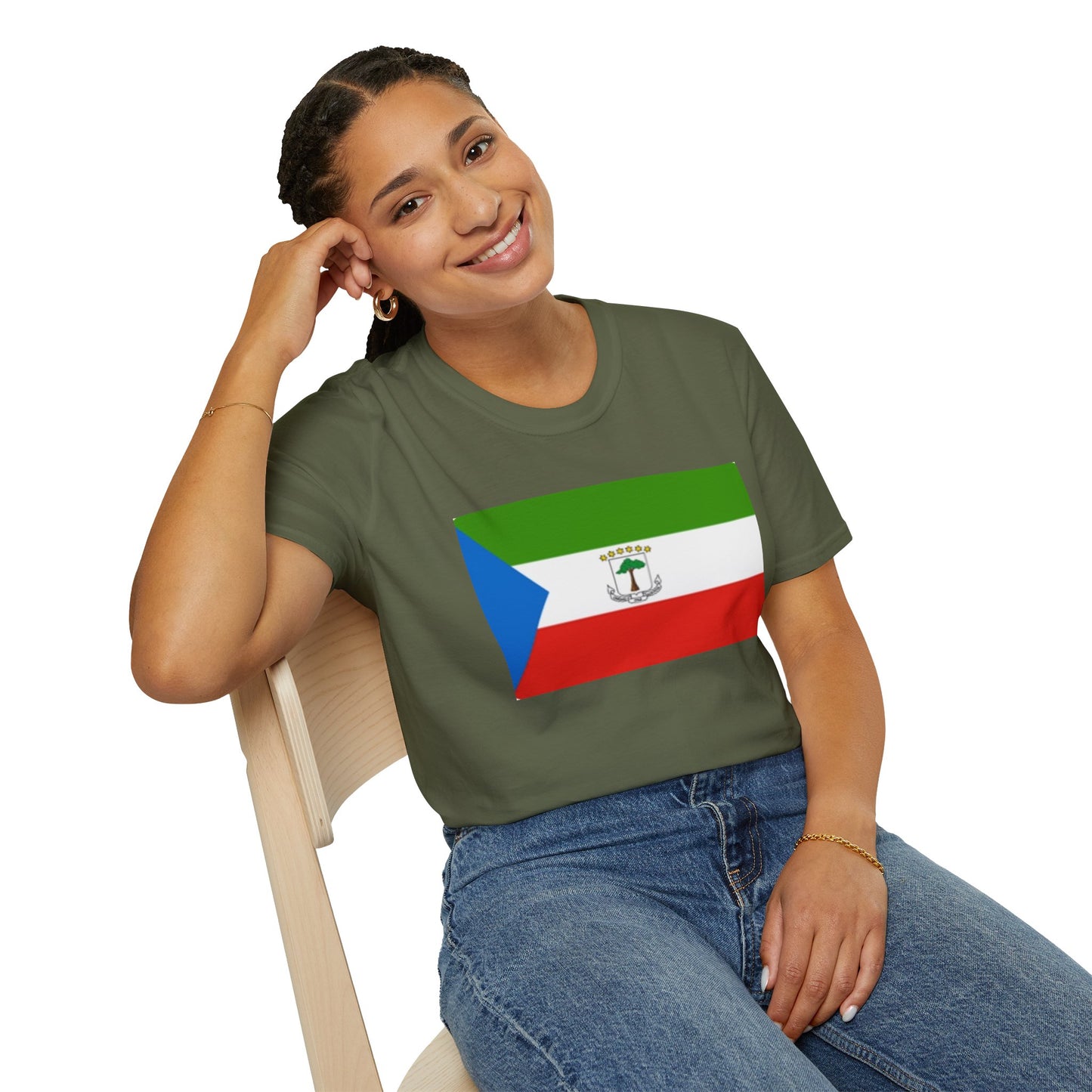 Unisex Softstyle T-Shirt -- Equatorial Guinea