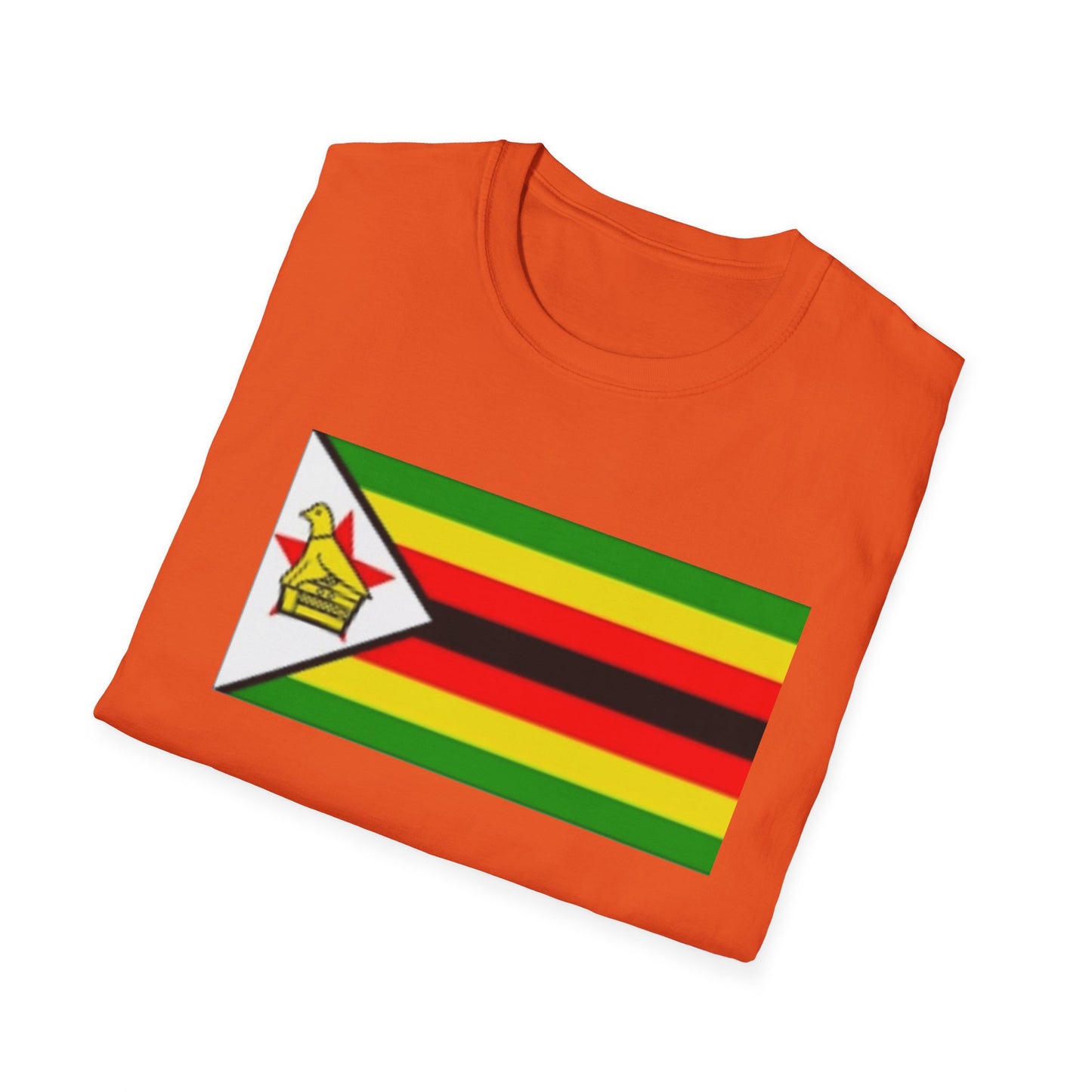 Unisex Softstyle T-Shirt -- Zimbabwe