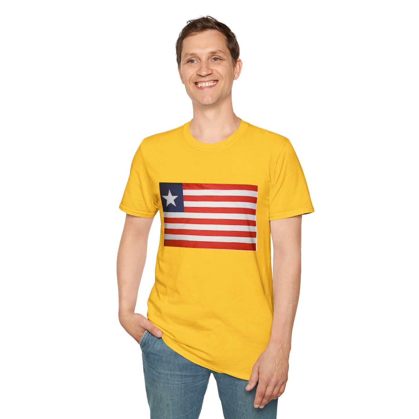 Unisex Softstyle T-Shirt -- Liberia