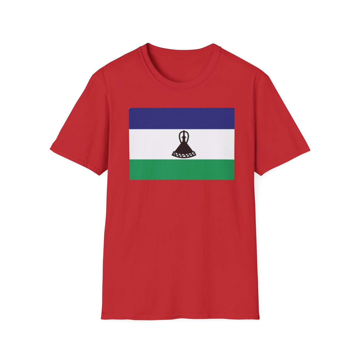 Unisex Softstyle T-Shirt -- Lesotho
