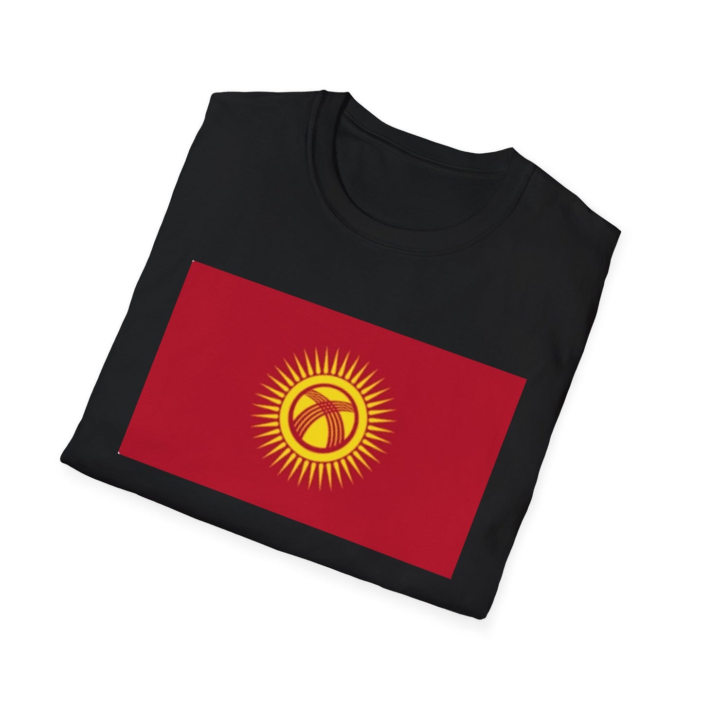 Unisex Softstyle T-Shirt -- Kyrgyzstan