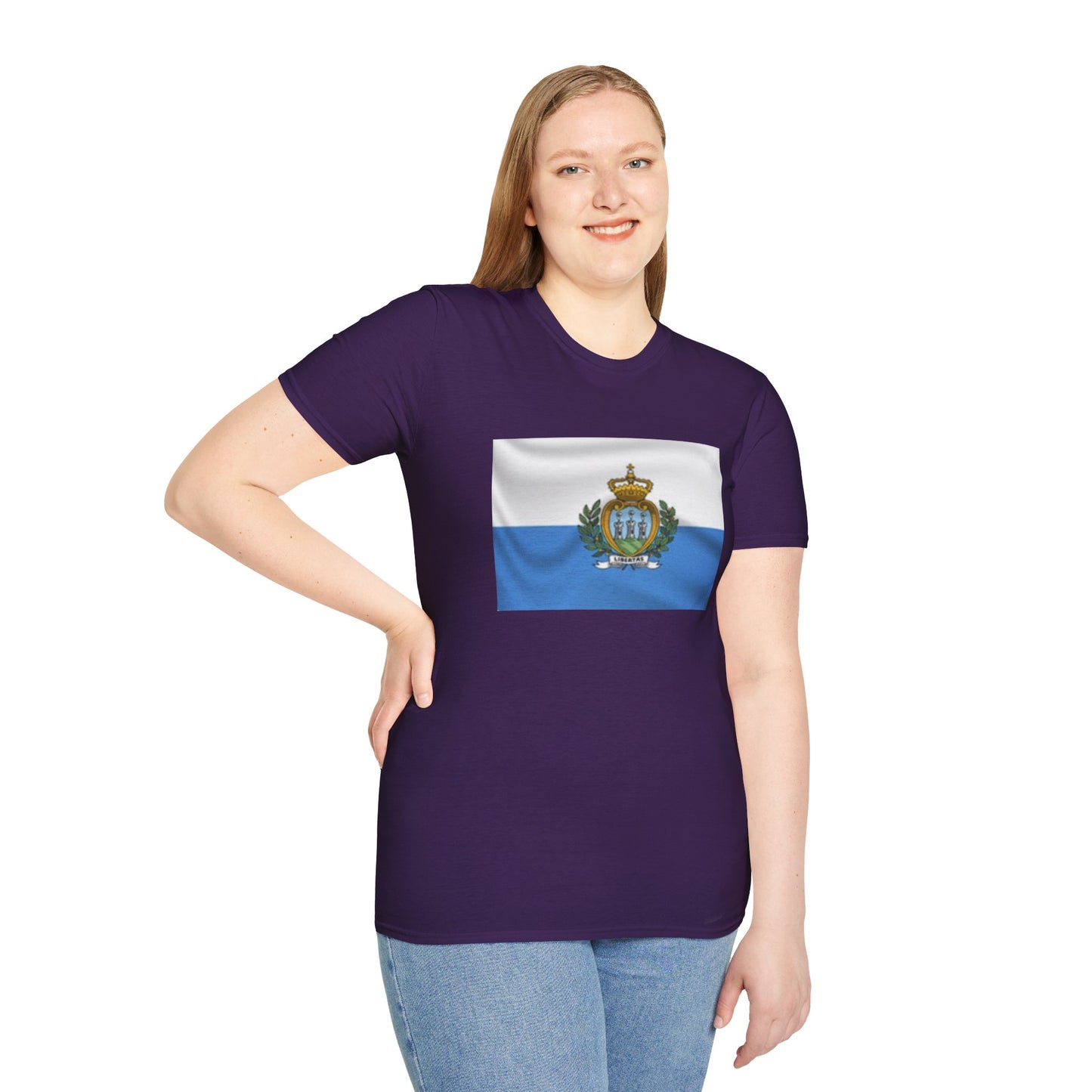 Unisex Softstyle T-Shirt -- San Marino
