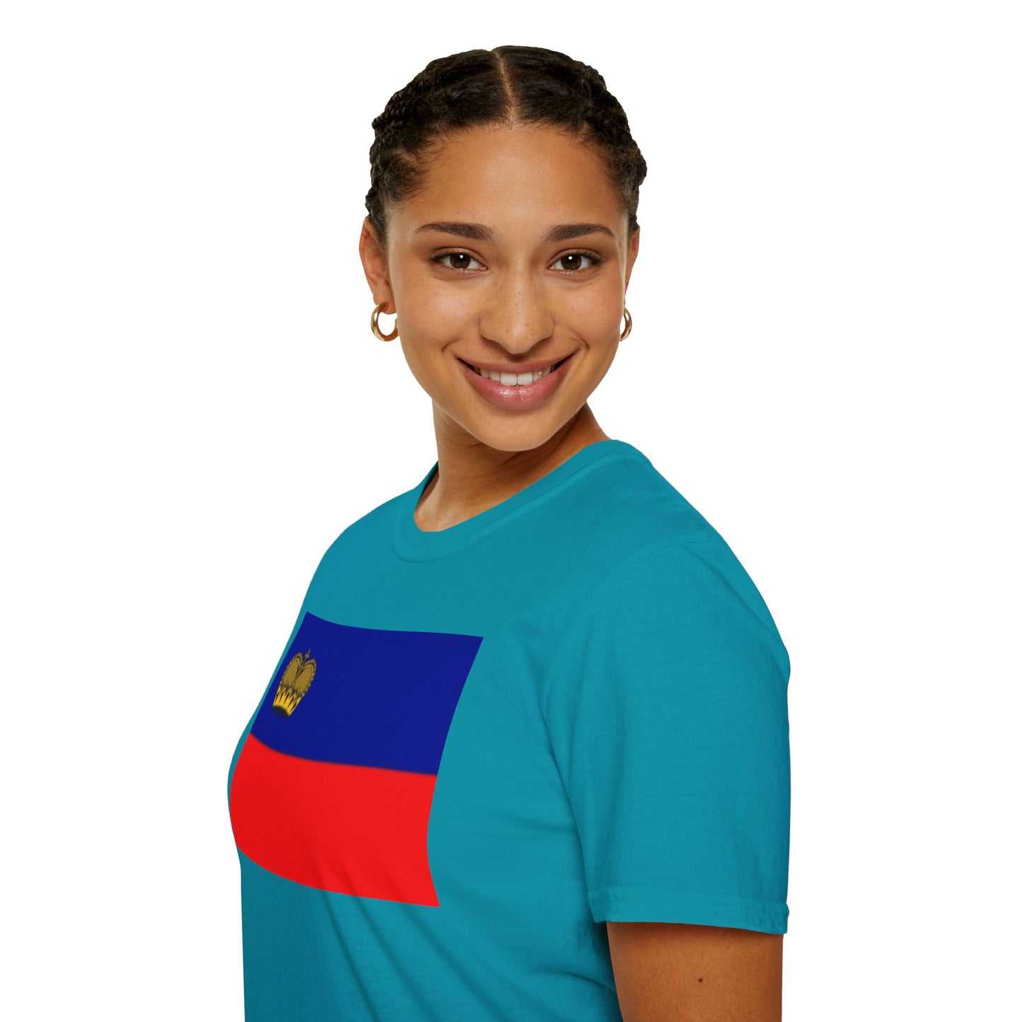 Unisex Softstyle T-Shirt -- Liechtenstein