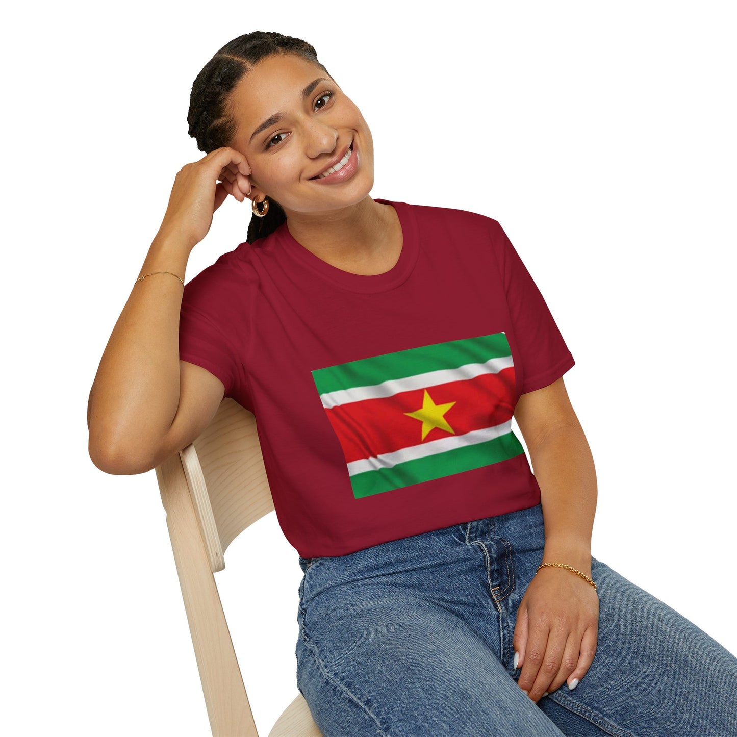 Unisex Softstyle T-Shirt -- Suriname