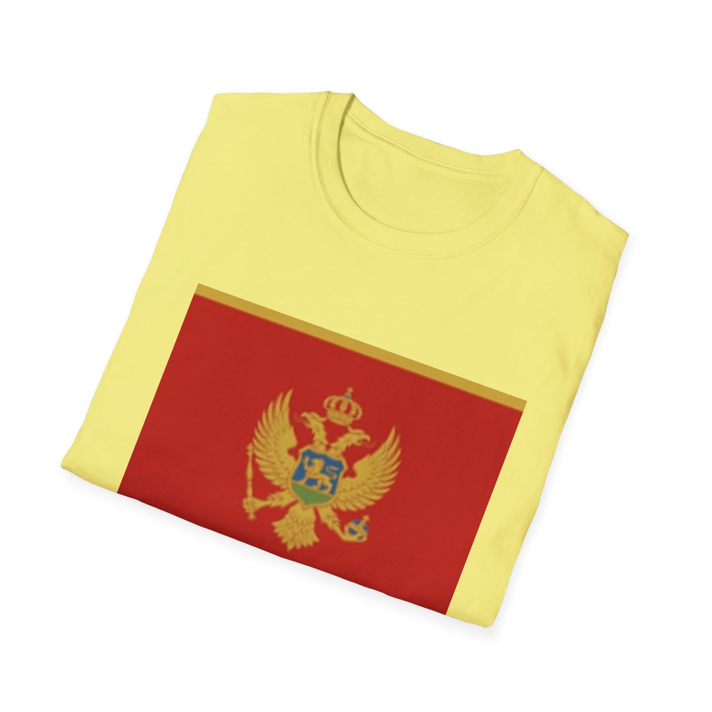 Unisex Softstyle T-Shirt -- Montenegro