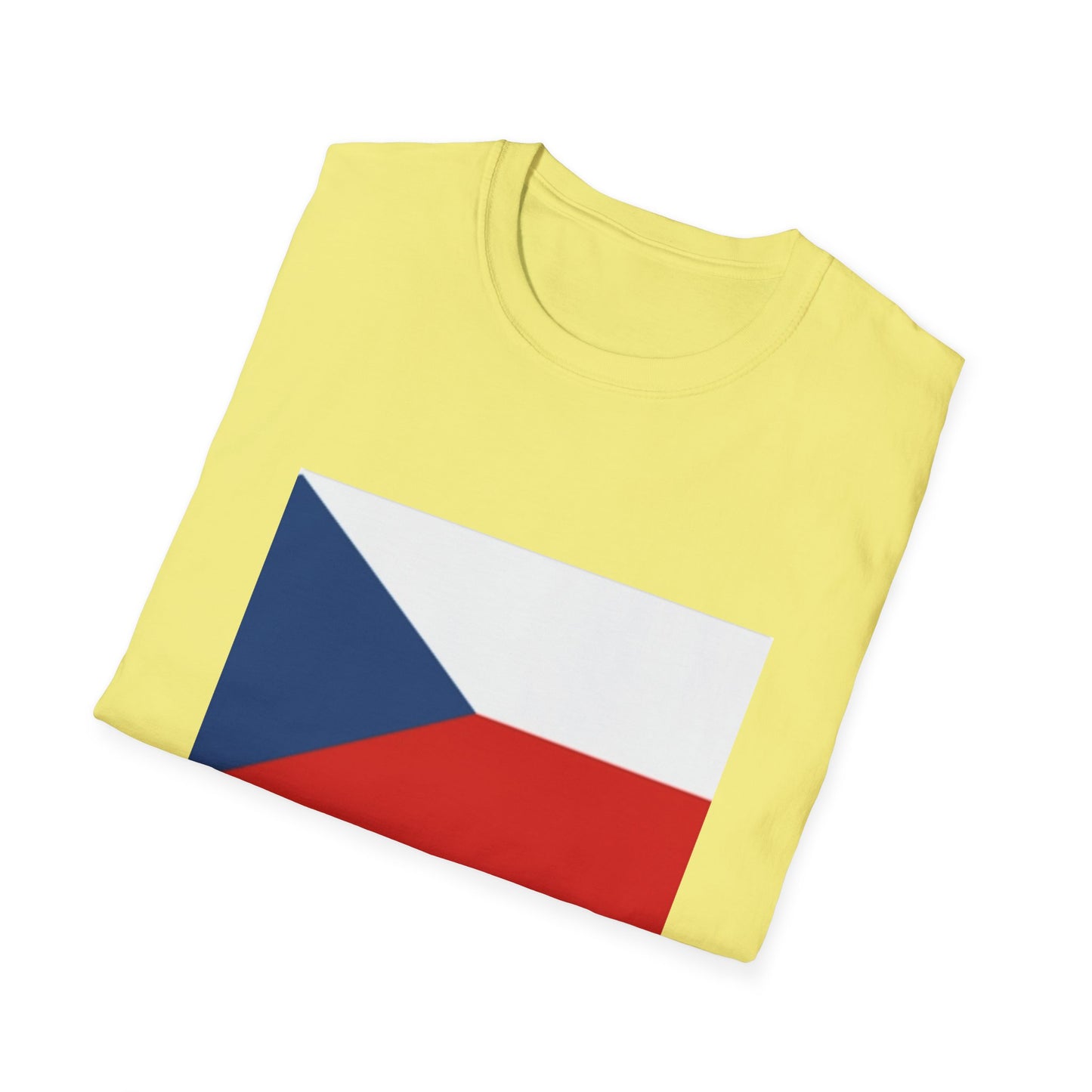 Unisex Softstyle T-Shirt -- Czechia