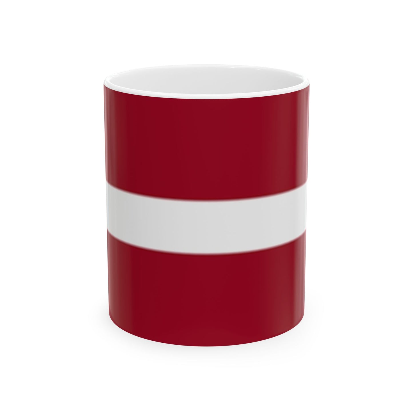 Ceramic Mug 11oz -- Latvia
